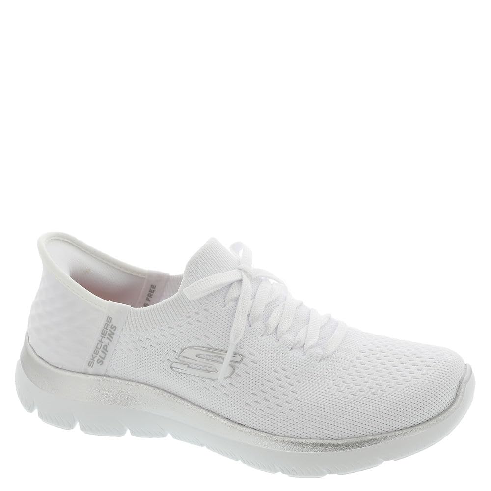 Skechers Women's Hands Free Slip-On Summits Sneakers - Comfortable Walking Shoes for Women, Lightweight Slip-Ins with Arch Support - Perfect for Travel, Work & Everyday Wear