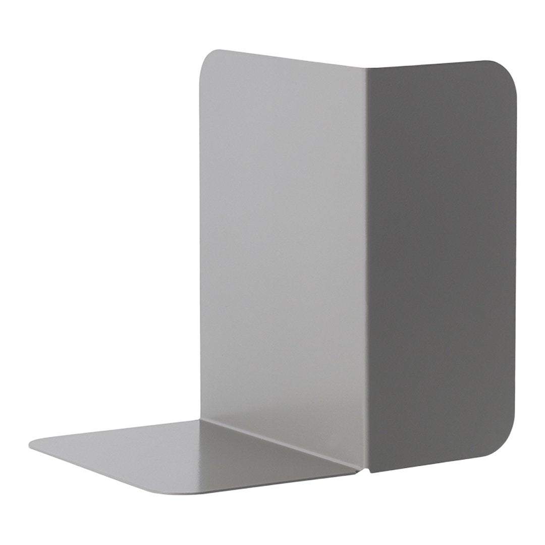 Muuto Compile Bookend by Cecilie Manz - Modern Scandinavian Book Holder for Home & Office Organization - Perfect for Bookshelves, Desks, and Living Room Decor