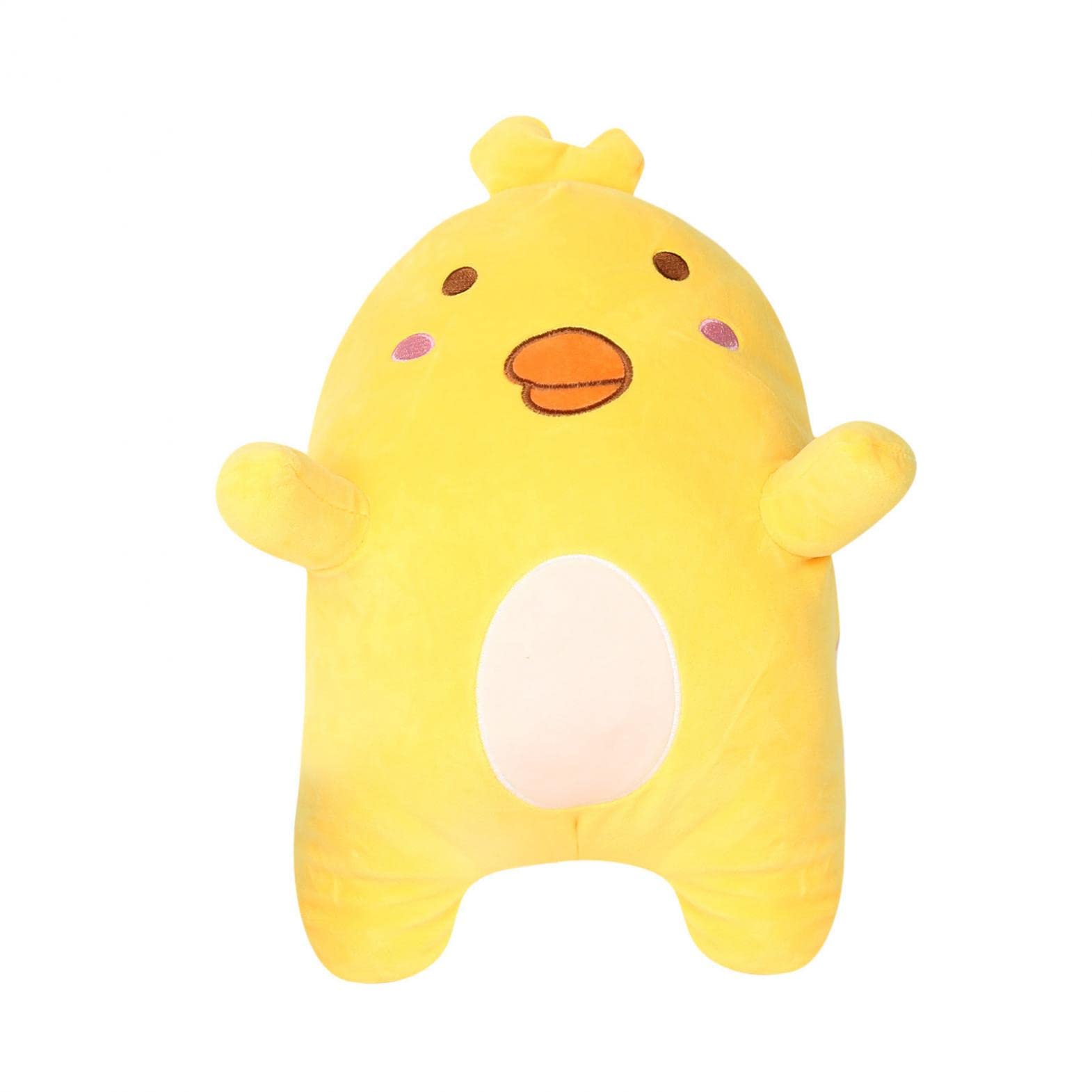 Cute 11-inch Cartoon Animal Plush Pillow with Hole - Soft Stuffed Pig Doll & Kawaii Sleeping Pillow - Super Soft Plush Toy for Boys & Girls - Perfect Birthday Gift & Home Decor for Kids Room, Nursery, or Travel