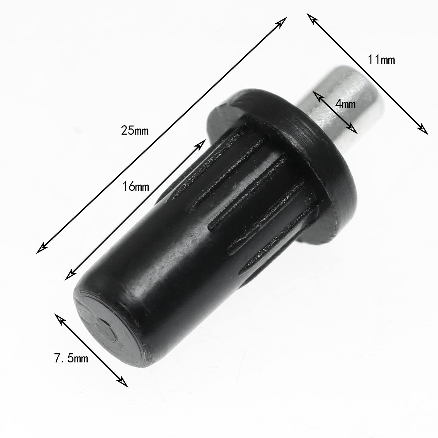 20pcs Cabinet Door Repair Pins 25mmx7.5mm - Spring Loaded Replacement for Furniture & Shutters