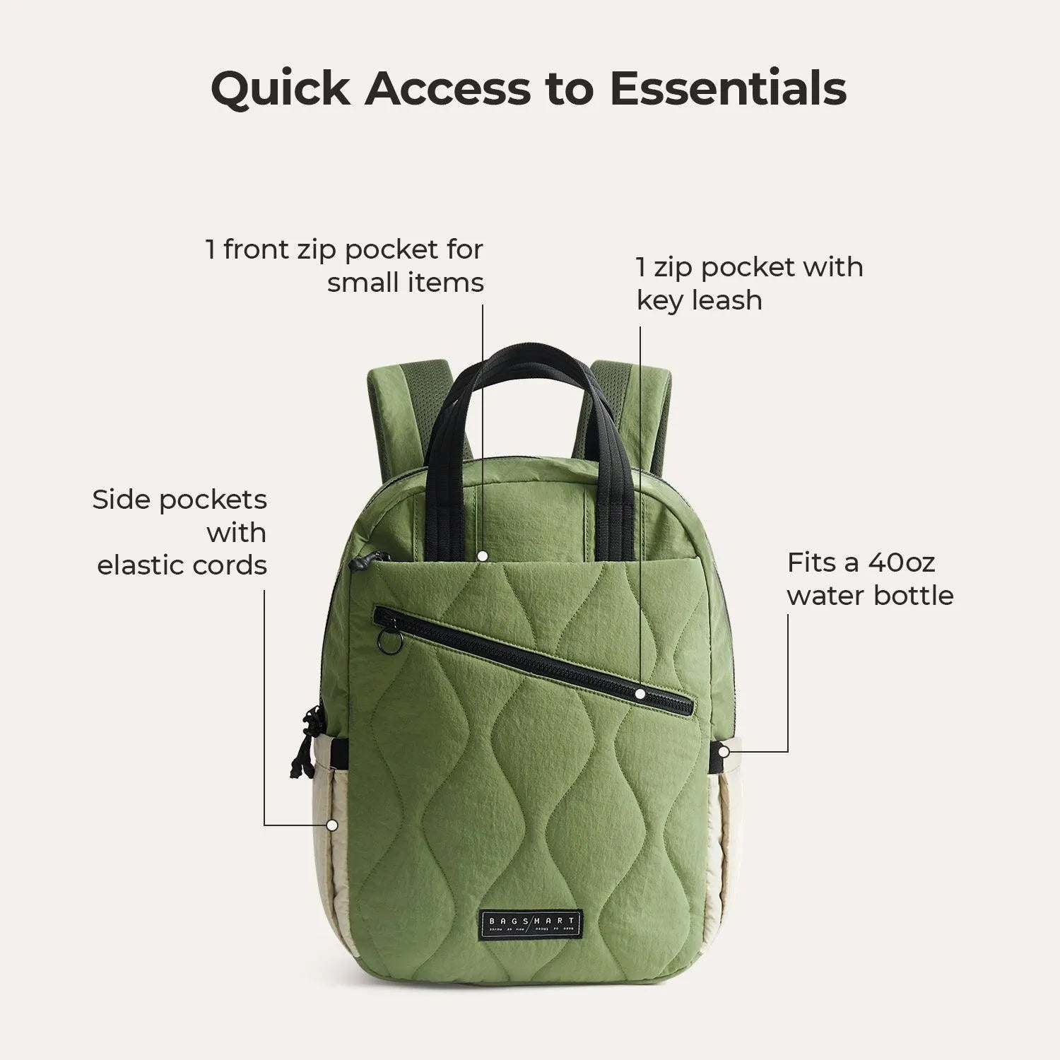 Paz 23L Lightweight Waterproof Hiking Backpack for Men & Women - Durable Travel Daypack for Outdoor Camping, Hiking, School & Work Commute