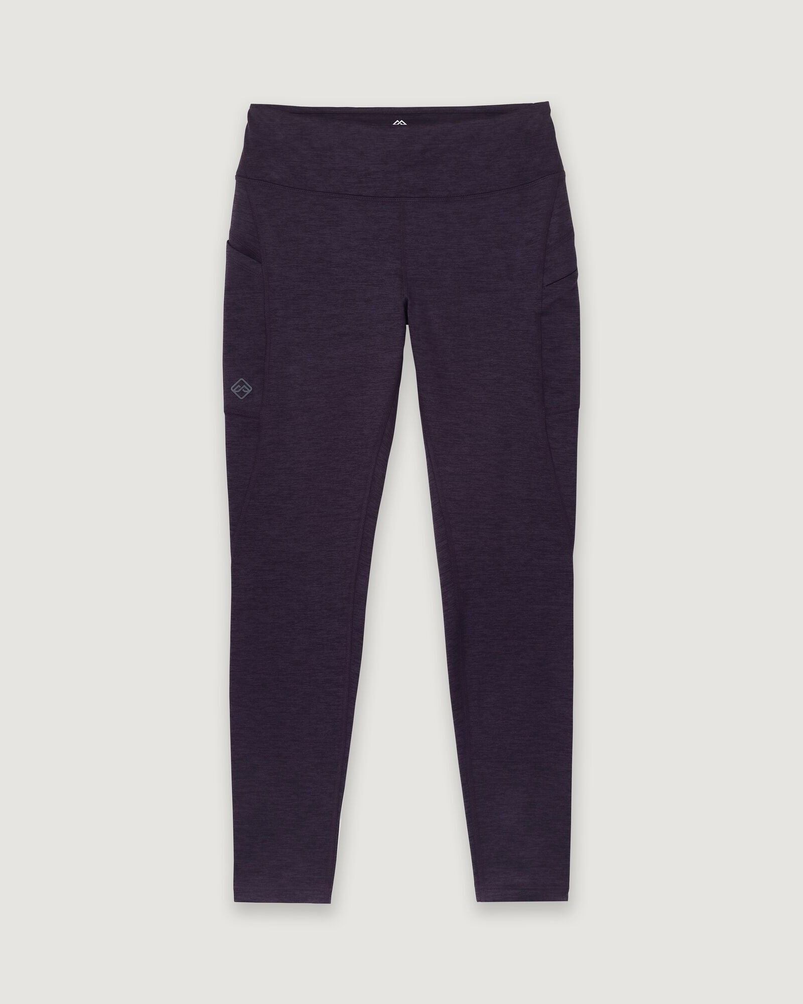ULT Hike Women's Winter Thermal Leggings - Dusk Color, High Waist Fleece Lined for Hiking, Running & Outdoor Activities in Cold Weather