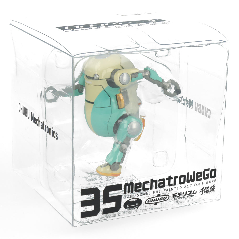 1/35 Scale Mechatro WeGo Model Kit - Two-Tone Green Collectible for Military & Sci-Fi Enthusiasts - Perfect for Dioramas, Model Displays & Anime Collections