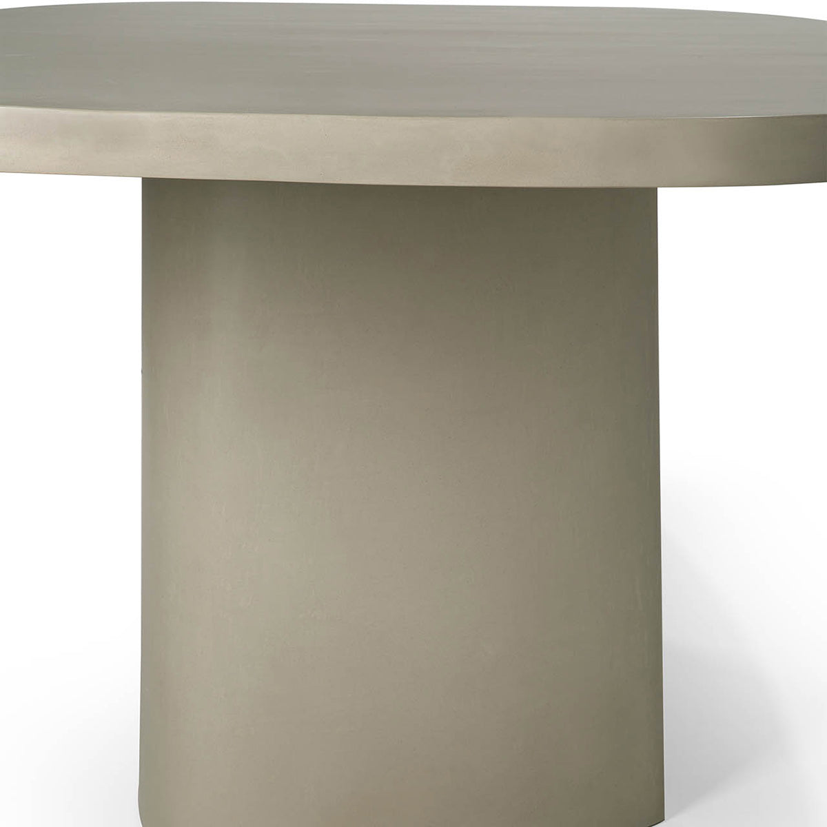Premium Canyon Concrete Outdoor Dining Table - Weather-Resistant & Durable Patio Furniture for Garden, Backyard, Poolside Dining & Entertaining