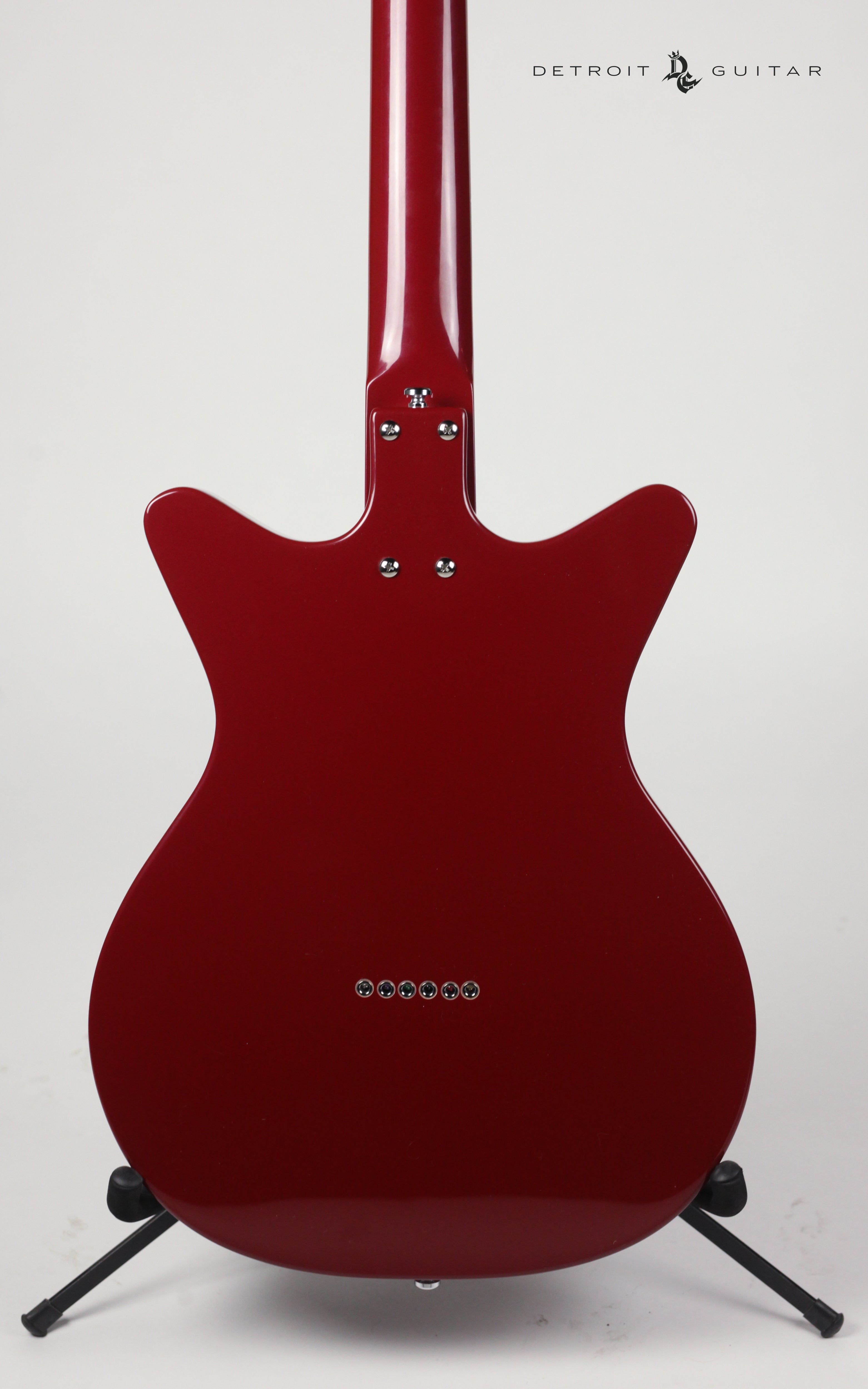 Danelectro 59X 12-String Electric Guitar in Blood Red Finish - Perfect for Rock, Blues & Vintage Music Performances