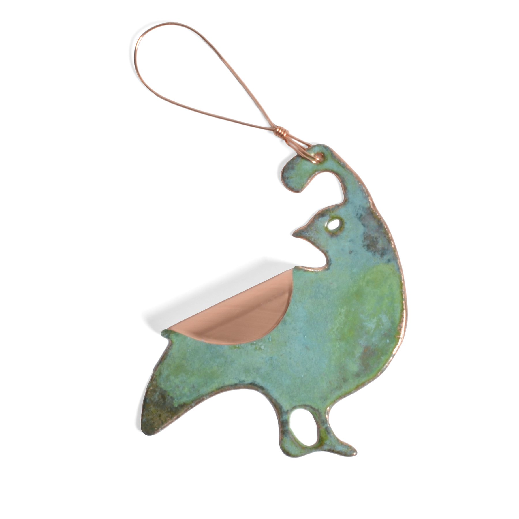 Handmade Quail Copper Ornament - Elegant Home Decor for Living Room, Shelf & Office Desk | Perfect Gift for Bird Lovers & Nature Enthusiasts