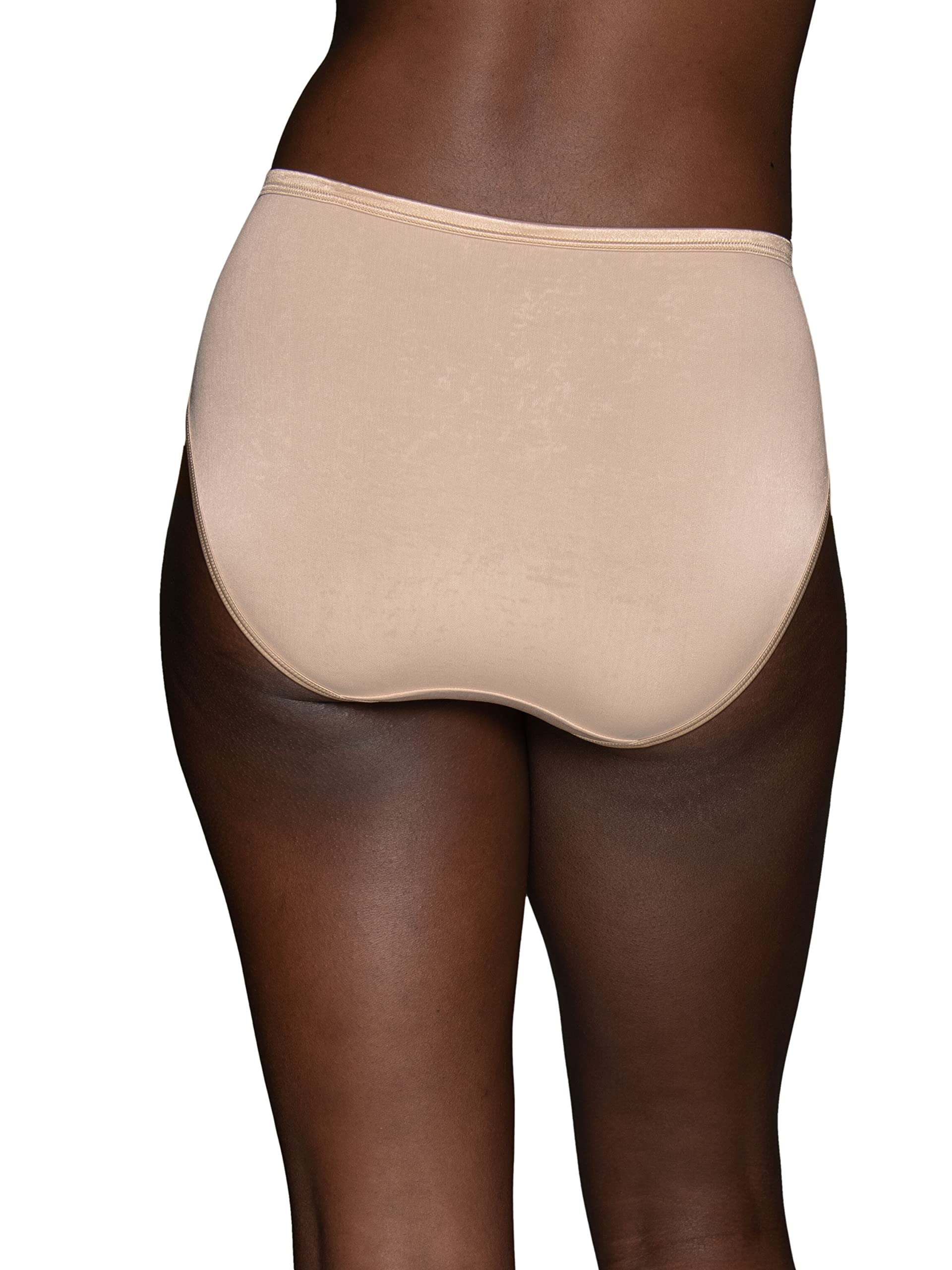 Vanity Fair Women's Illumination Hi-Cut Panty 13108 - Comfortable Everyday Underwear for Work & Leisure