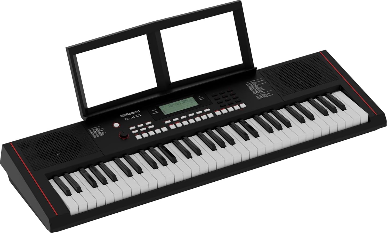Roland E X10 Arranger Keyboard with Music Rest - Professional Portable Keyboard for Home, Studio & Live Performances