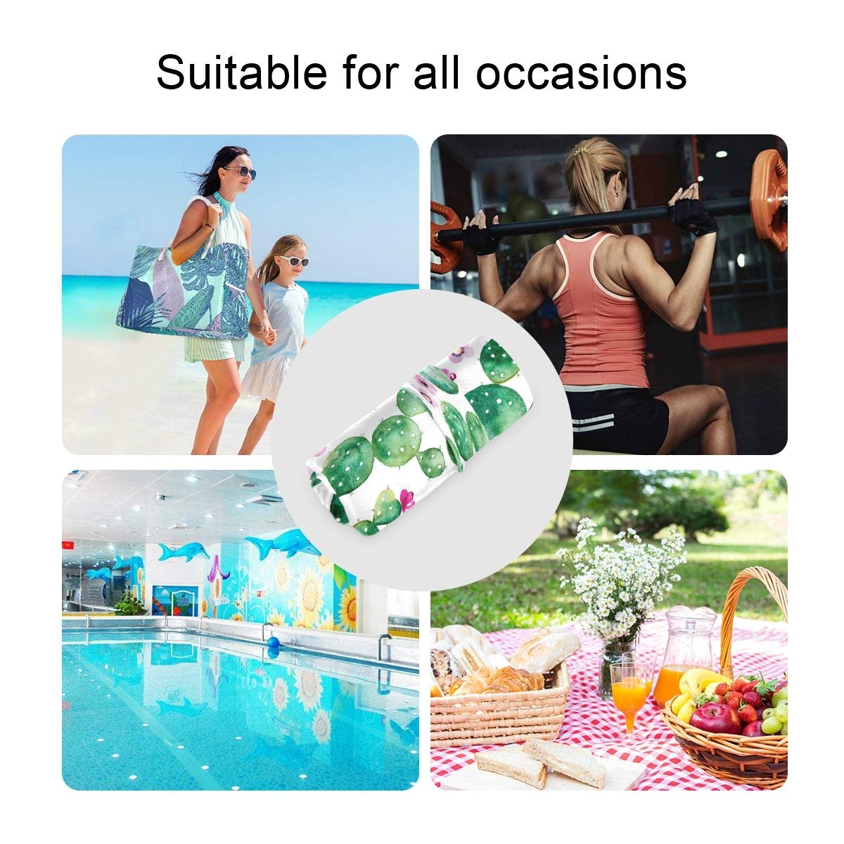 Waterproof Wet Dry Bag for Cloth Diapers & Swimsuits - 2 Pack Reusable Water Resistant Storage Bags - Perfect for Travel, Beach, Gym & Baby Essentials - Keep Wet Clothes & Toiletries Organized