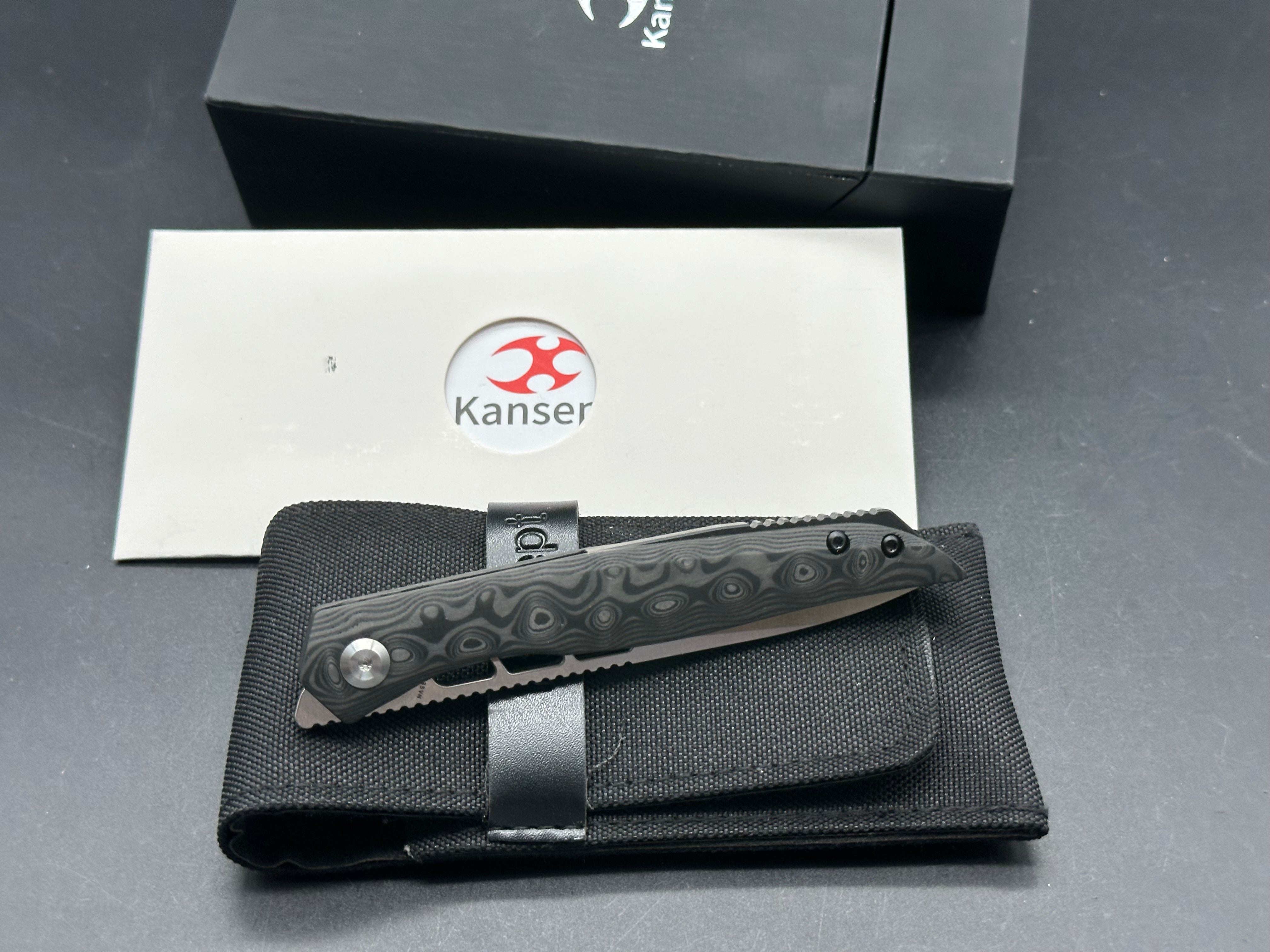KANSEPT Lucky Star Flipper Knife - 3.54