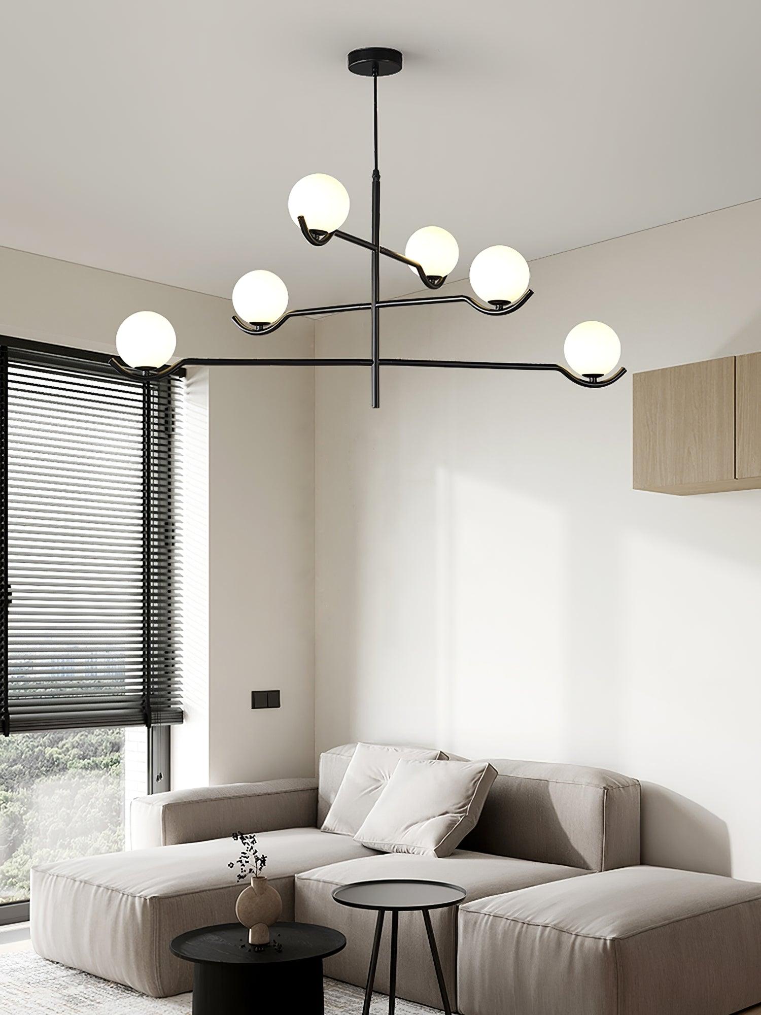 Elegant Doris Crystal Chandelier Lighting - Modern Ceiling Light Fixture for Dining Room, Living Room, Bedroom Decor | Perfect for Home, Hotel, Wedding Venue Lighting