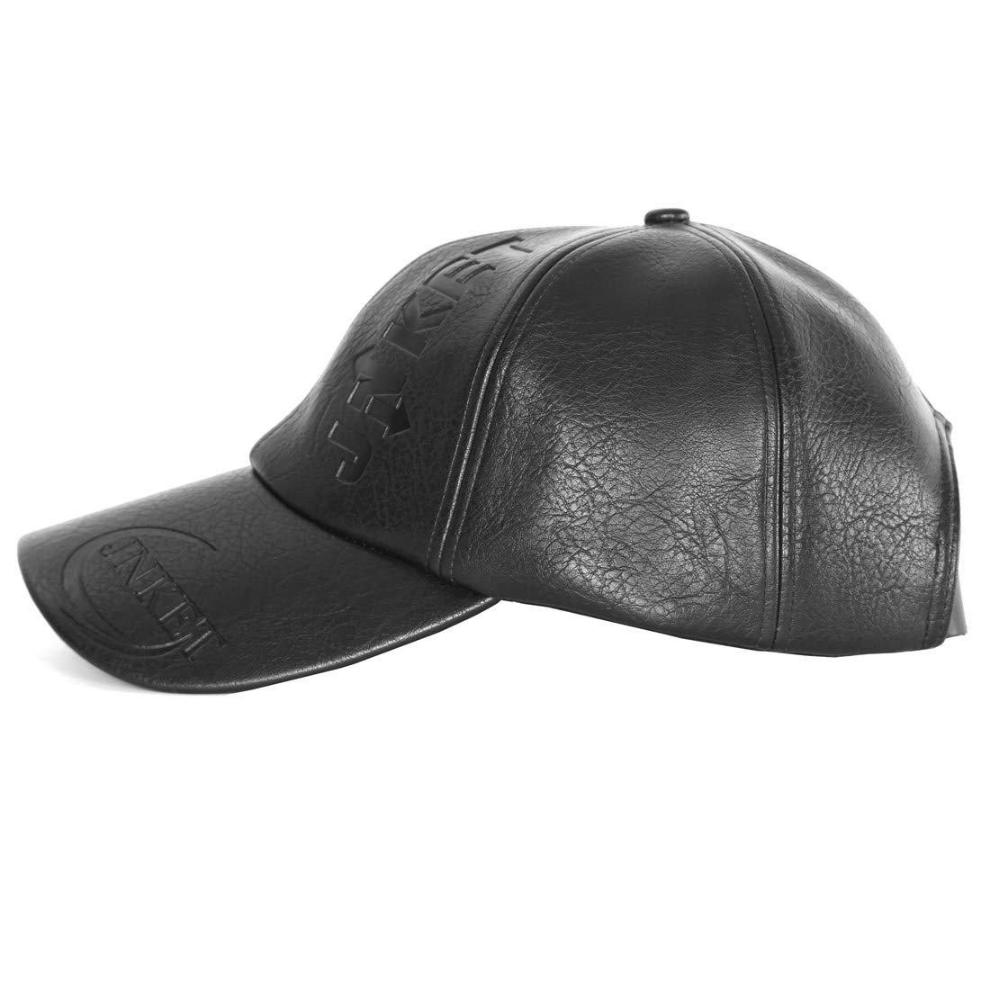 JNKET Men's PU Leather Baseball Cap - Waterproof Windproof Winter Golf Hat for Outdoor Sports & Casual Wear | Perfect for Hiking, Golfing, and Everyday Use