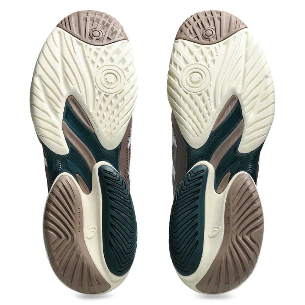 ASICS Court FF 3 Men's Tennis Shoes - Lightweight Performance Tennis Shoes for Men in Taupe Grey/White - Perfect for Hard Court Play & Competitive Matches