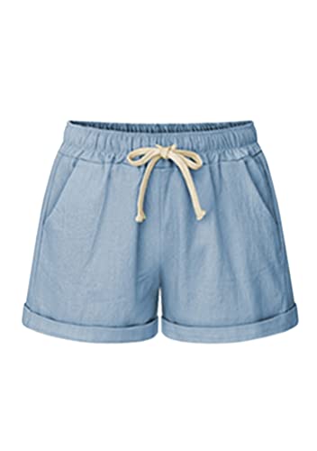 Short Light Blue