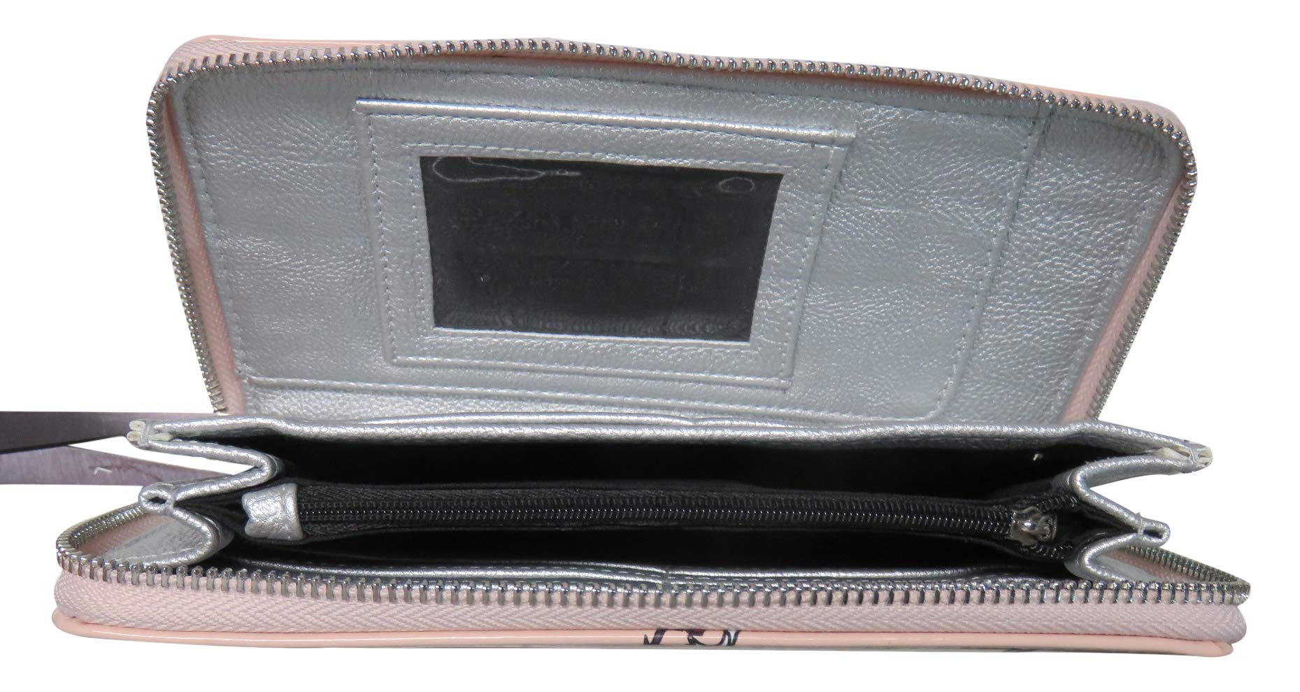 Betsey Johnson Women's Wristlet Wallet - Stylish Pink Heart Design Clutch Purse for Credit Cards & Cash | Perfect for Parties, Date Nights & Everyday Use