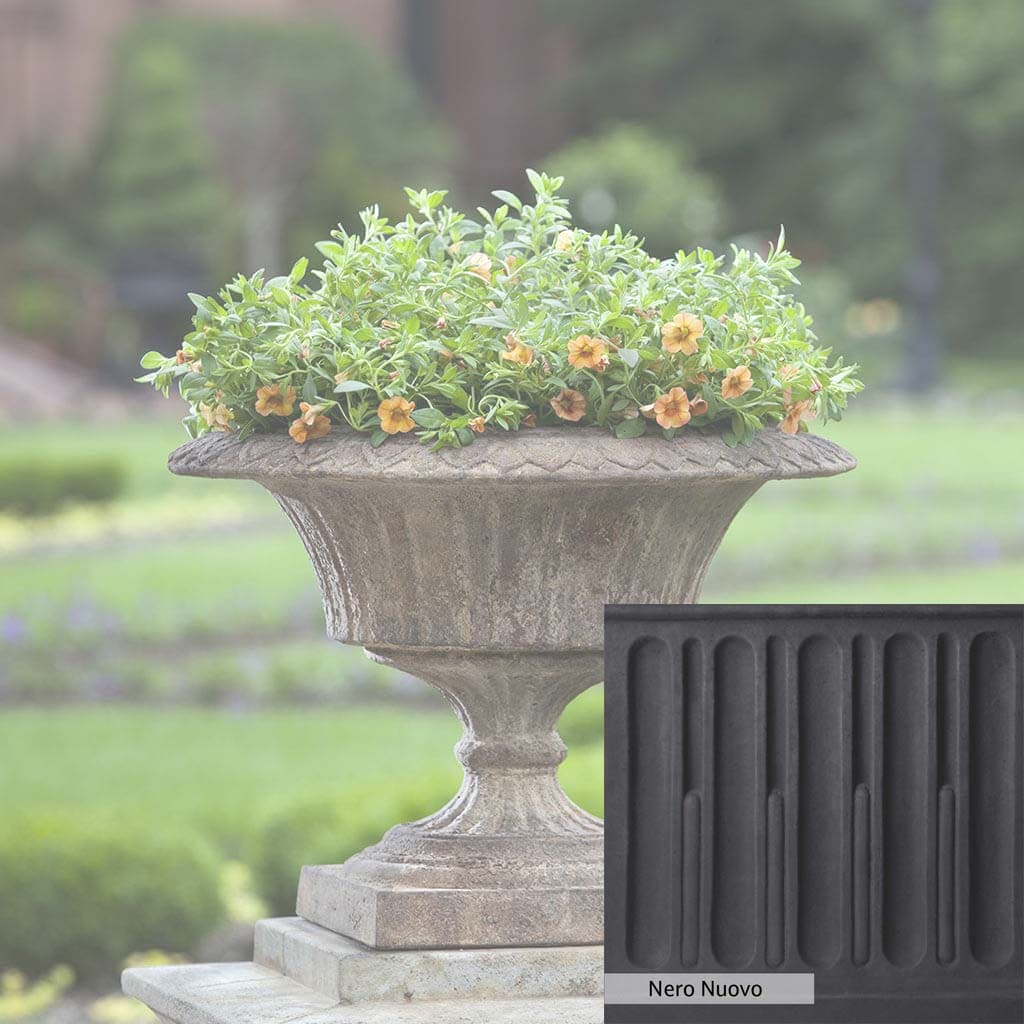 Campania International Smithsonian Fluted Valentine Urn - Elegant Garden Decor for Valentine's Day, Weddings & Home Accents