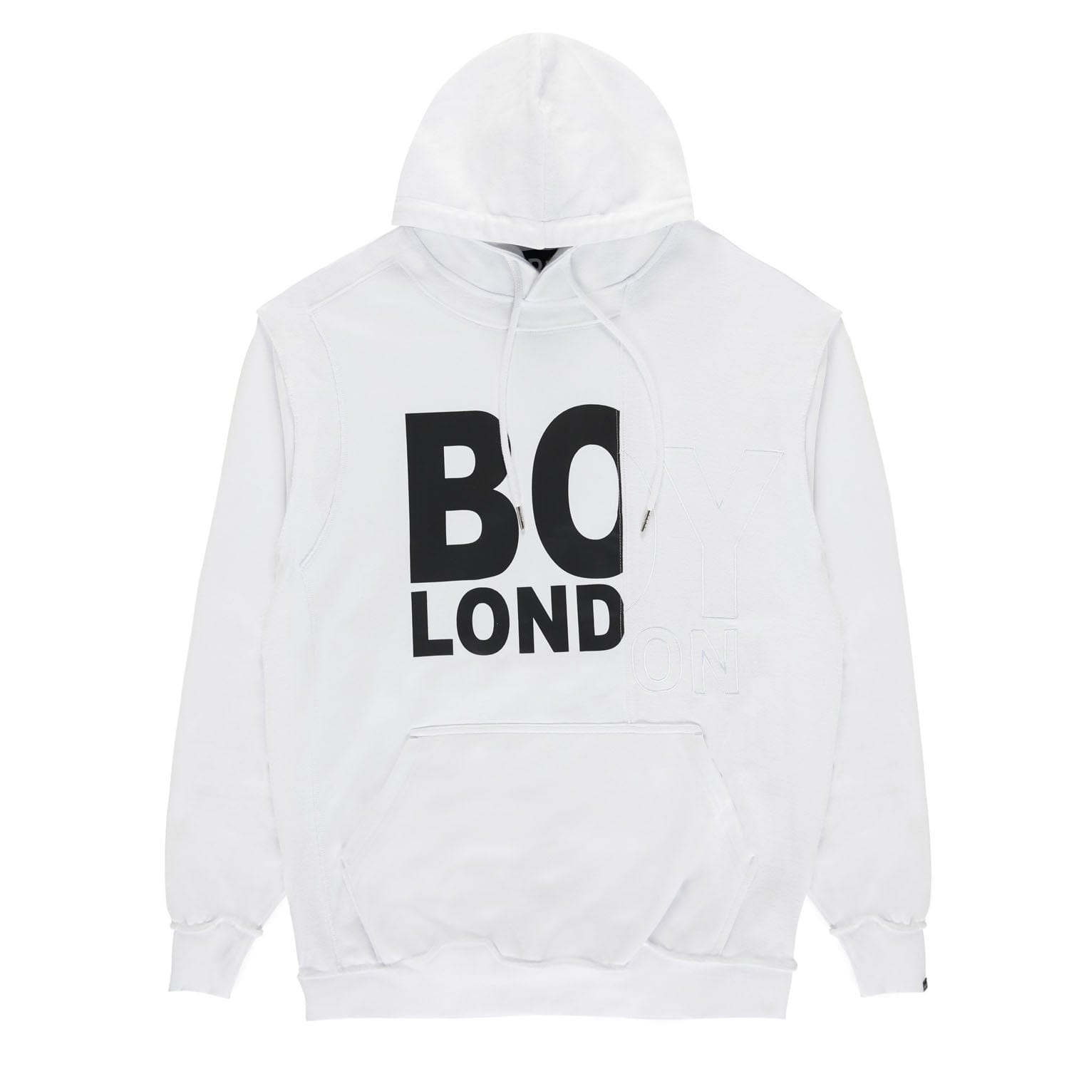 BOY LONDON UPCYCLED HOODIE - Eco-Friendly Recycled Cotton Streetwear for Men & Women | Perfect for Casual Wear, Street Style & Sustainable Fashion