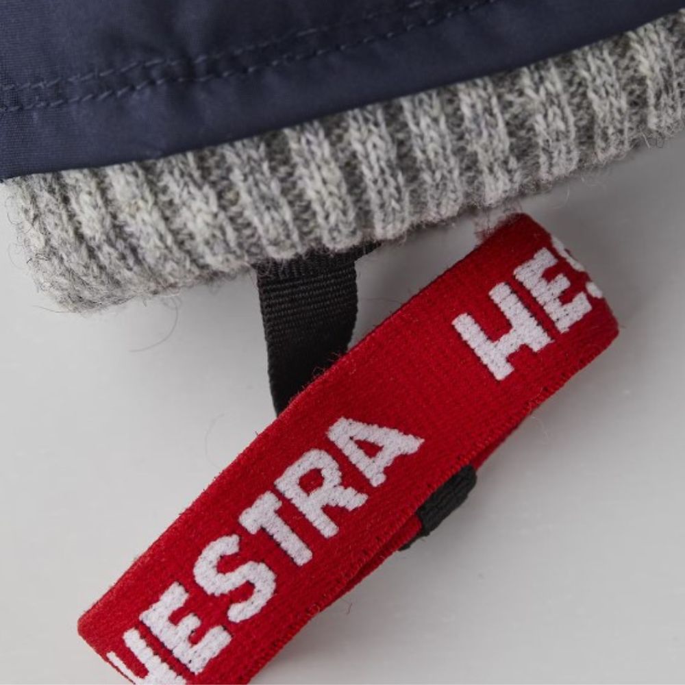 Hestra My First Hestra Gloves for Kids - Dark Navy Blue Winter Gloves for Outdoor Activities, Skiing, and Snow Play