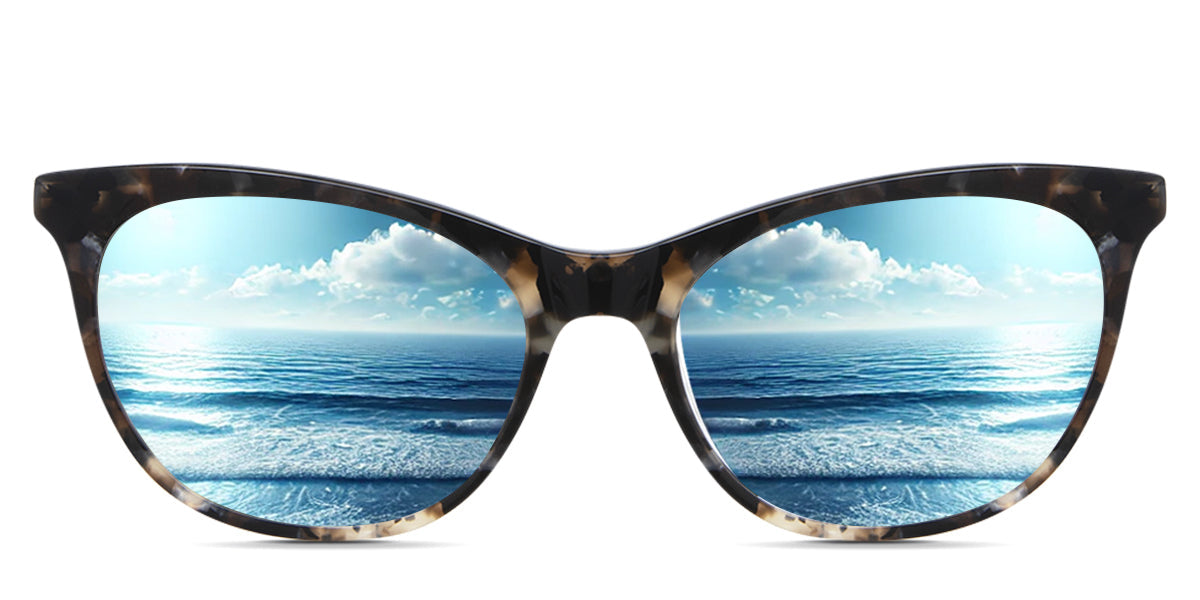 Gaia Women's Prescription Polarized Sunglasses - UV Protection, Anti-Glare for Driving, Outdoor & Fashion Use