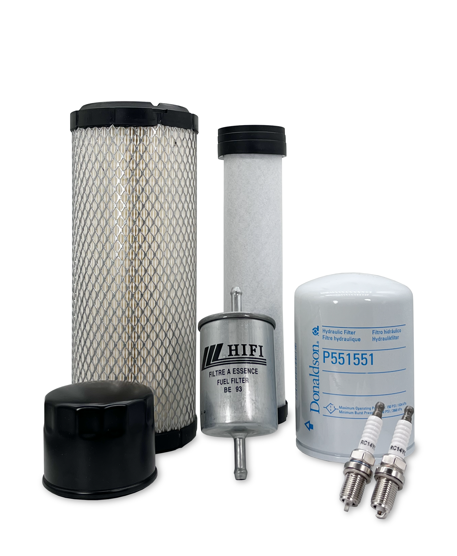 HERO® Maintenance Filter Kit for Scag STT-31EFI SS Turf Tiger Zero Turn Mower - Air Oil Fuel Filters Replacement - Perfect for Lawn Care & Landscaping Maintenance