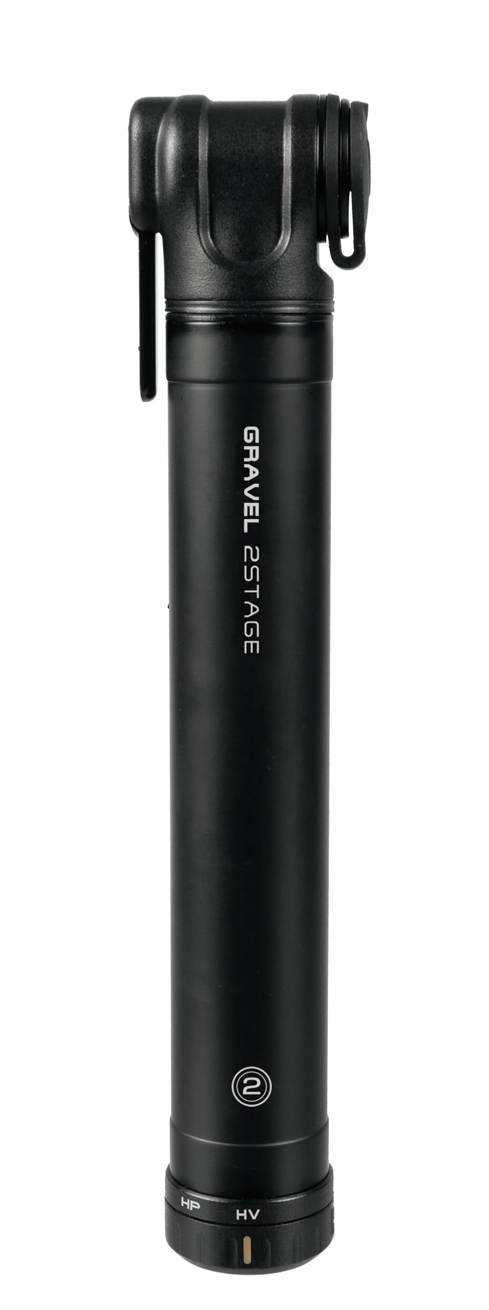 Topeak 2Stage High Pressure Bike Pump for Road & Gravel Bicycles - Portable Bicycle Tire Inflator for On-the-Go Cycling, Commuting & Emergency Repairs