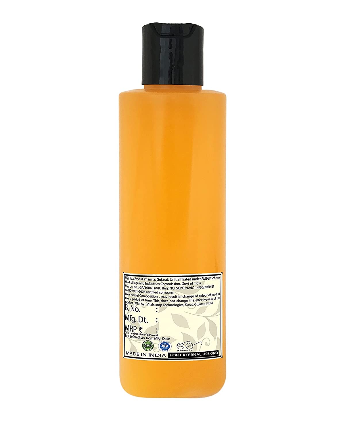 Khadi Glow Natural Herbal Orange Peel-Off Face Mask for Healthy & Glowing Skin - 200ml (Pack of 1) - Deep Cleansing & Pore Minimizing for Men & Women - Perfect for Spa Nights & Skincare Routines
