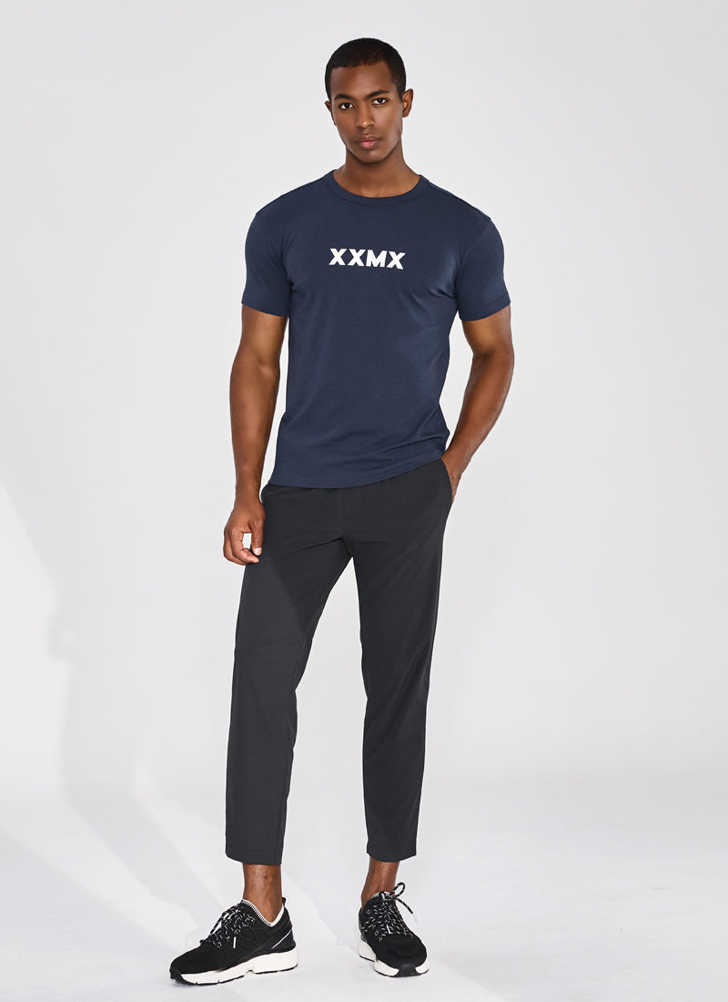 Men's Stretchable Comfortable Elastic Waist Pants - Soft Breathable Fabric for Casual Wear, Workout & Lounge - Size 9.0