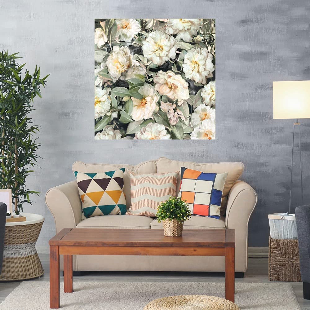 Premium Marmalade Fine Art Canvas Wall Decor - 22x22 Inch Hand-Painted Canvas Print for Living Room, Bedroom, Office & More - Ready to Hang Home & Office Wall Art - Perfect for Modern Interior Design & Gift Giving