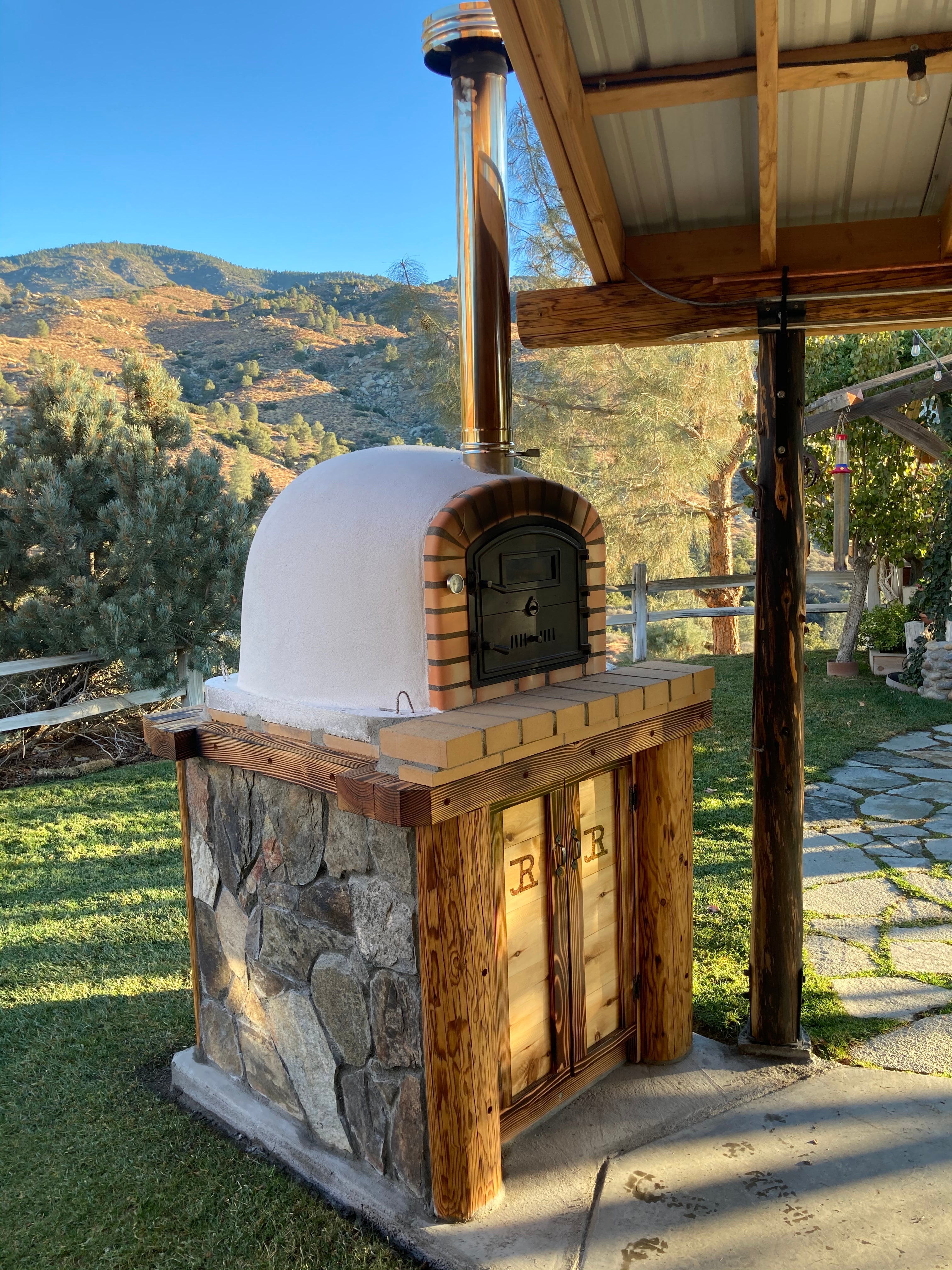 Premium LISBOA Hybrid Pizza Oven for Outdoor Cooking - Best Seller | Perfect for Backyard Parties, Camping & Wood-Fired Pizza Making
