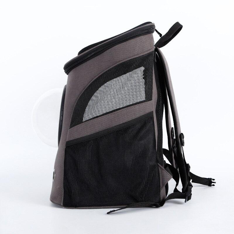 Portable Pet Carrier Backpack with Bubble Window - Lightweight & Breathable for Small Dogs & Cats - Perfect for Travel, Hiking, and Outdoor Adventures
