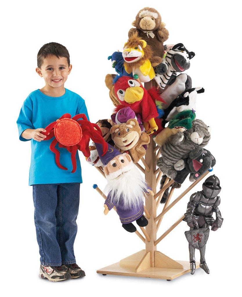 PUPPET TREE 33 Arms - Premium Puppet Show Accessories for Kids & Storytelling | Perfect for Classroom, Theater & Family Entertainment