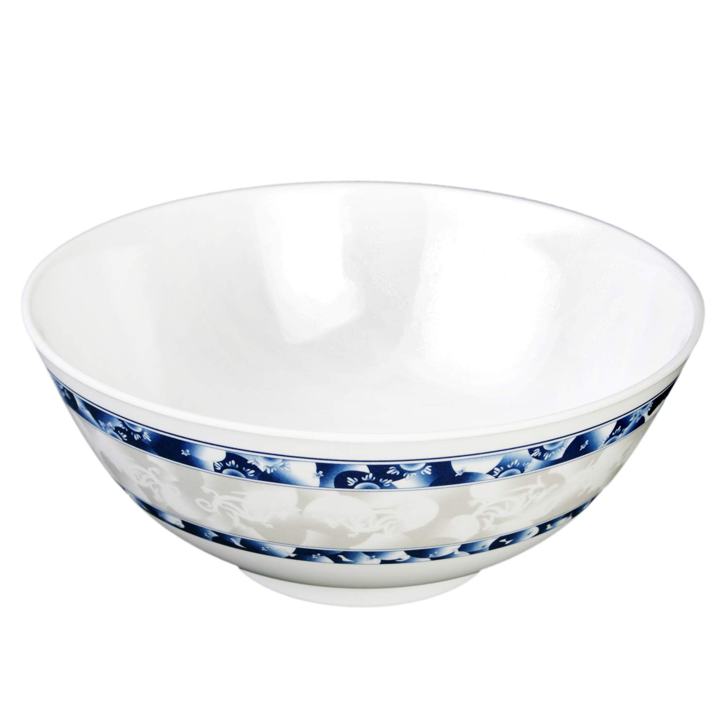 Premium Blue Dragon Melamine Dinnerware Set - 56 oz, 8