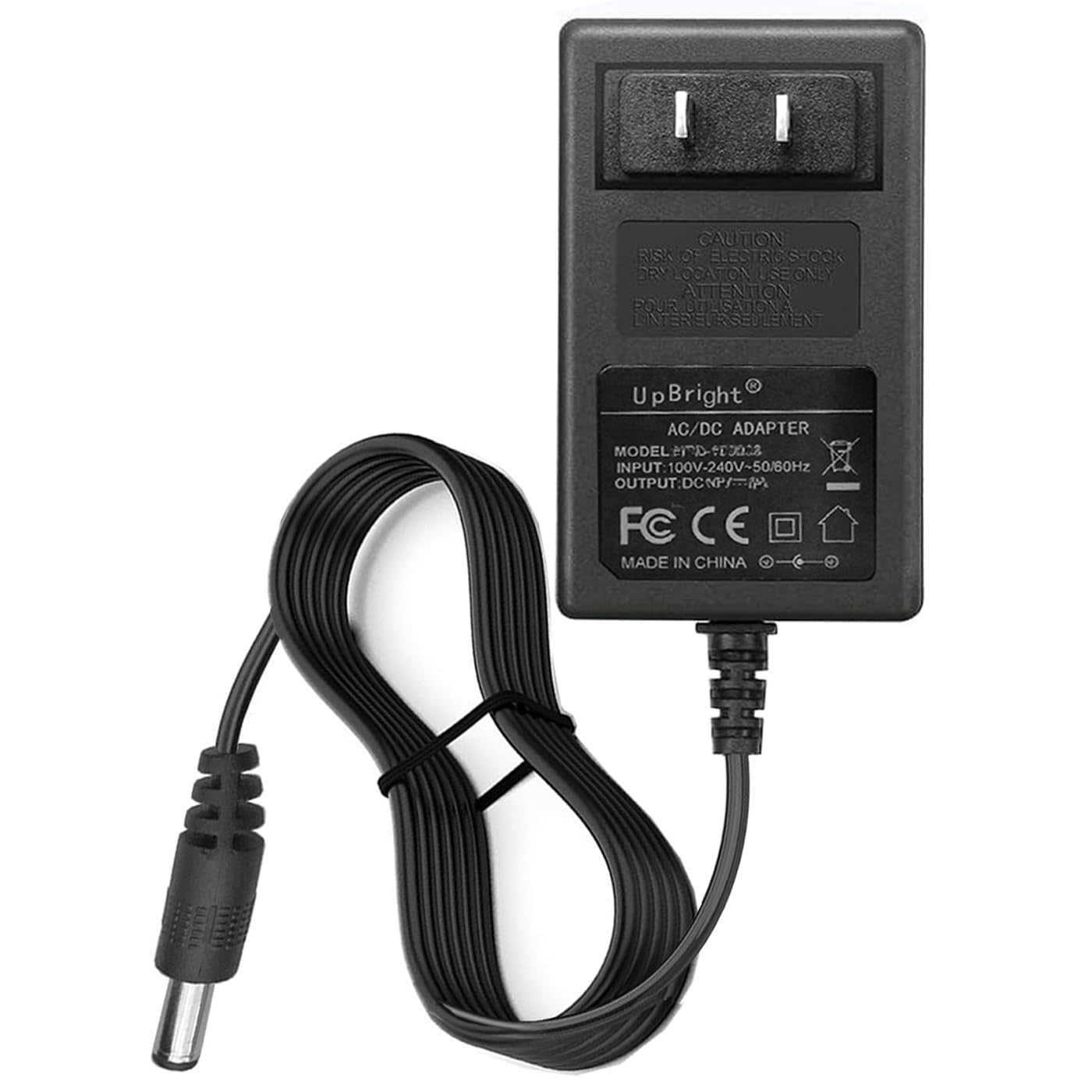 UpBright 12V AC/DC Power Adapter Replacement for Motorola DCX & VIP Series Cable Boxes - Compatible with DCX3200/3501/3510/3600, RNG XG1, AT&T U-Verse VIP2200/2250/1250 - Perfect for Home Theater & HD DVR Setup