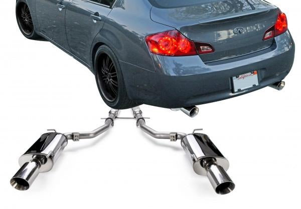 2009-2013 Infiniti G37 Sedan & 2015 Q40 Performance Stainless Steel Cat-Back Exhaust System 504377 - High Flow Exhaust for Enhanced Power & Sound - Perfect for Street Racing & Performance Upgrades