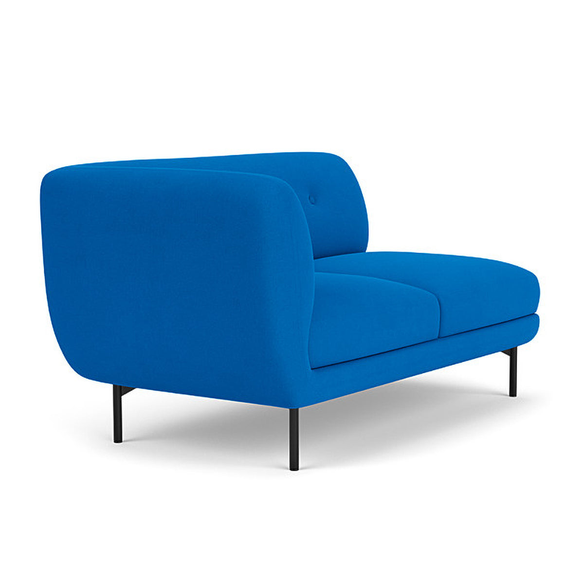 Alfred Fabric Left 2 Seater Modular Sofa - Modern L-Shaped Sectional Couch for Living Room, Lounge & Small Spaces - Comfortable & Stylish Home Furniture