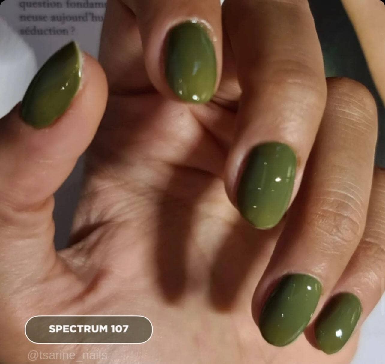F.O.X Spectrum 107 Nail Polish - 7ml Bottle for Professional Salon & Home Manicure - Long Lasting Gel Polish with Vibrant Colors for Nail Art & DIY Beauty