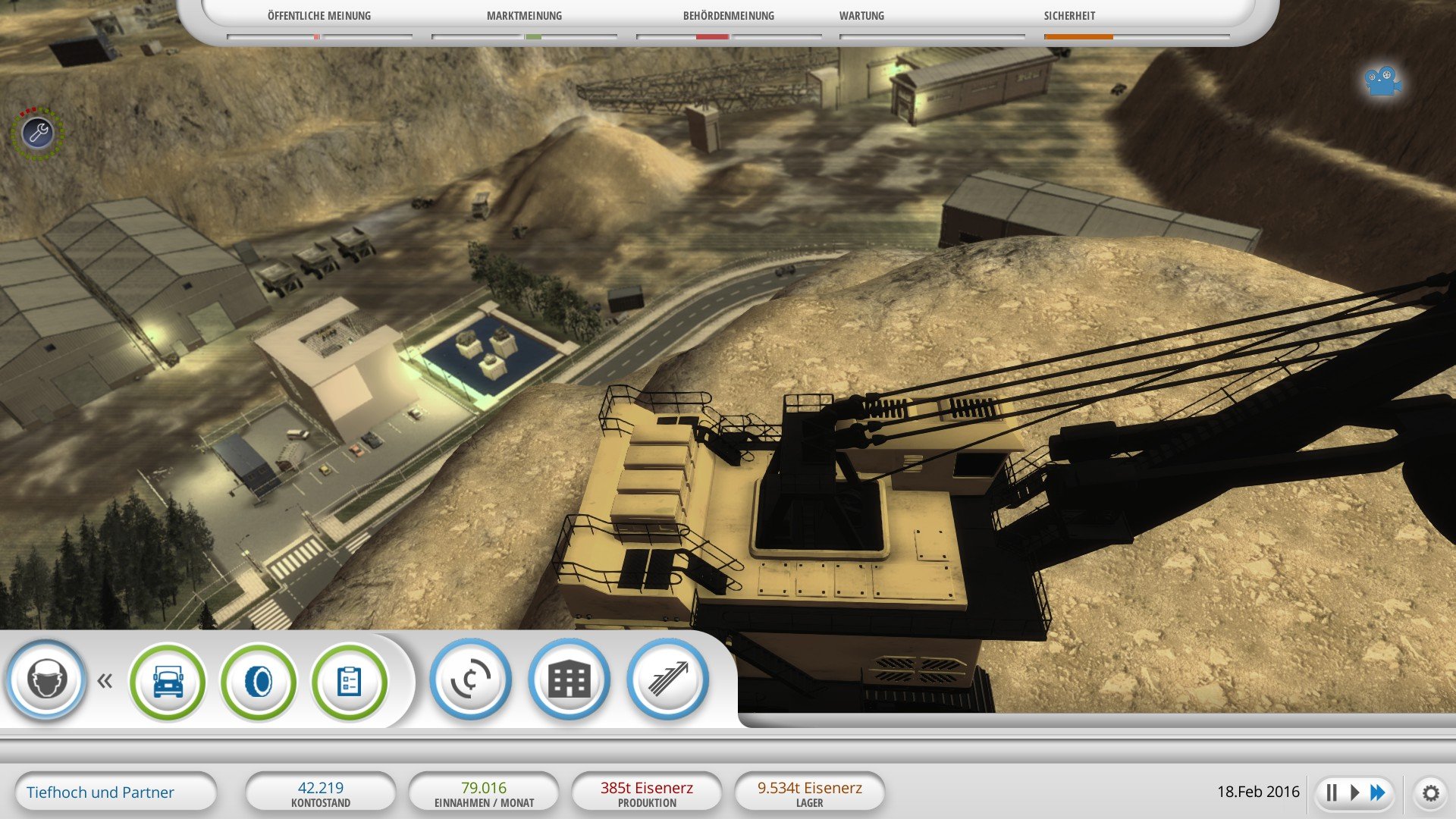 Bergbau Industry - Economic Simulation Game [PC Steam Code] - Build & Manage Your Mining Empire for Strategy & Business Simulation Fans