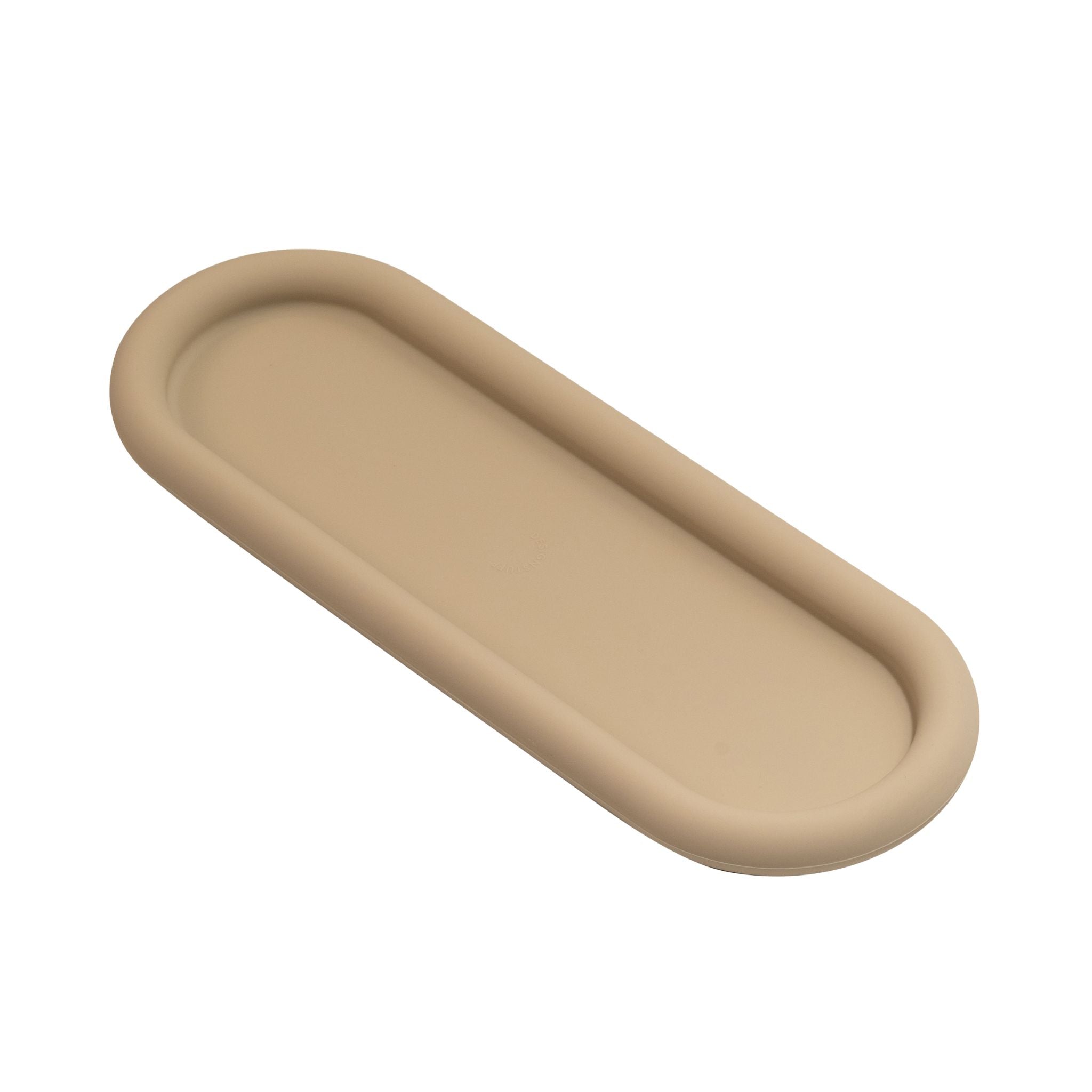 DESIGNSTUFF 35cm Bubble Silicone Tray for Ice Cubes, Chocolate Molds & Baking - Sand Color - Perfect for Cocktails, Desserts & DIY Crafts