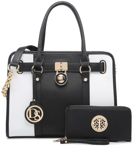 A4 Black and White With Matching Wallet