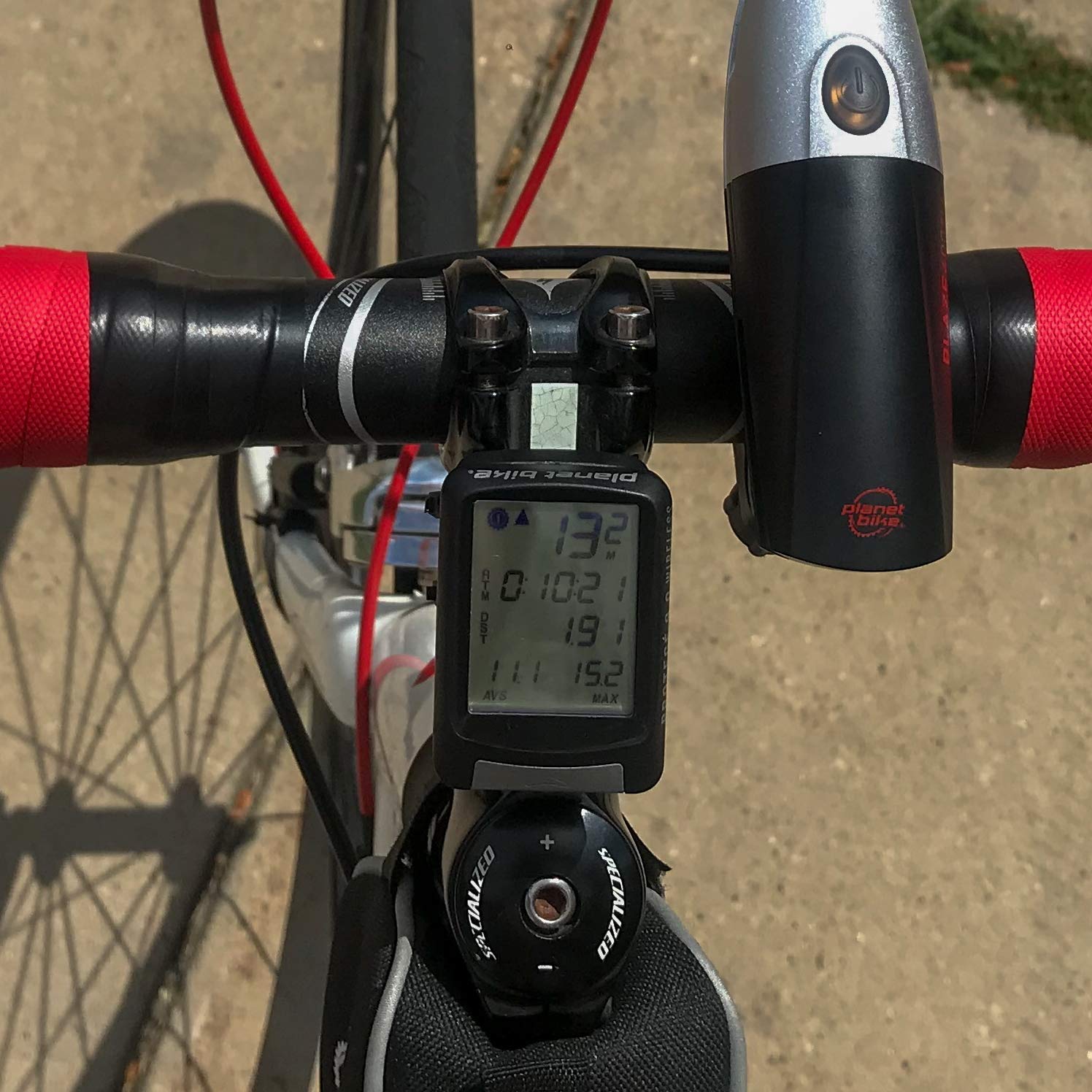 Planet Bike Protegé 9.0 Wireless Bike Computer - Black | Cycling Speedometer & Odometer for Road & Mountain Bikes | Track Speed, Distance & Ride Time