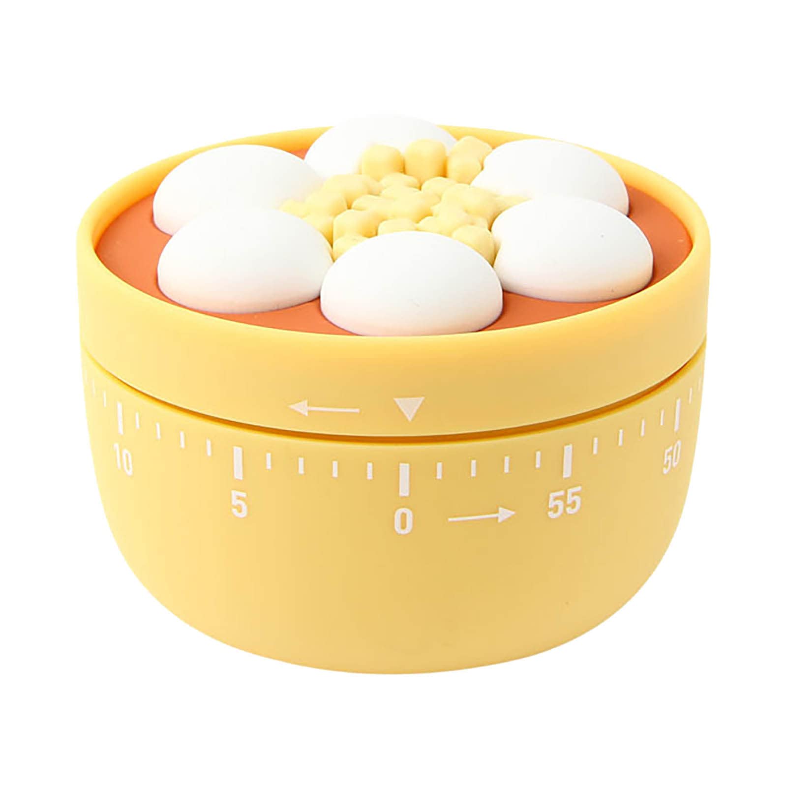 60-Minute Mechanical Kitchen Timer - No Batteries Needed - Perfect for Cooking, Baking, and Home Use