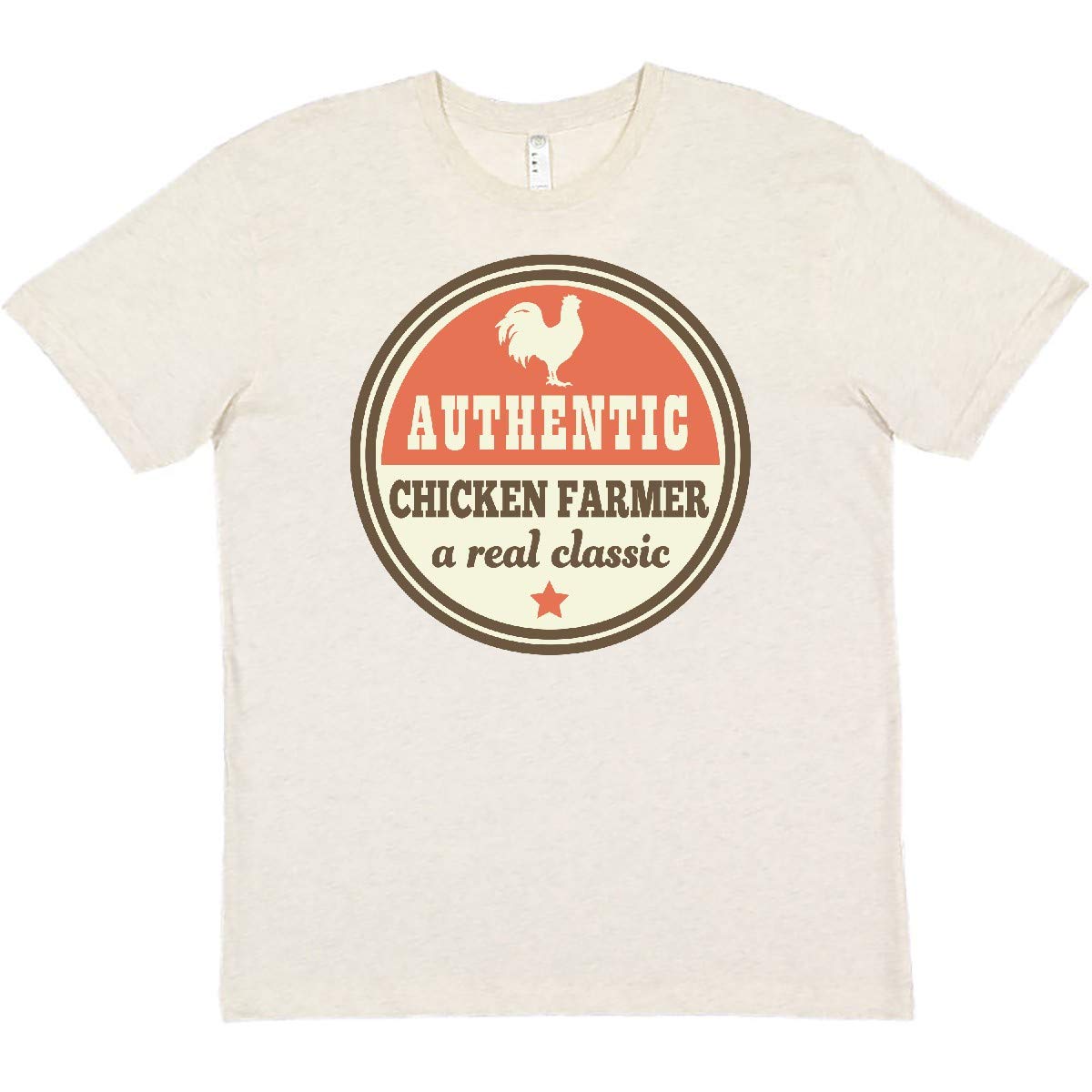 Inktastic Chicken Farmer T-Shirt - Funny Farm Animal Graphic Tee for Men & Women - Perfect for Farmers, Poultry Lovers & Country Life Enthusiasts