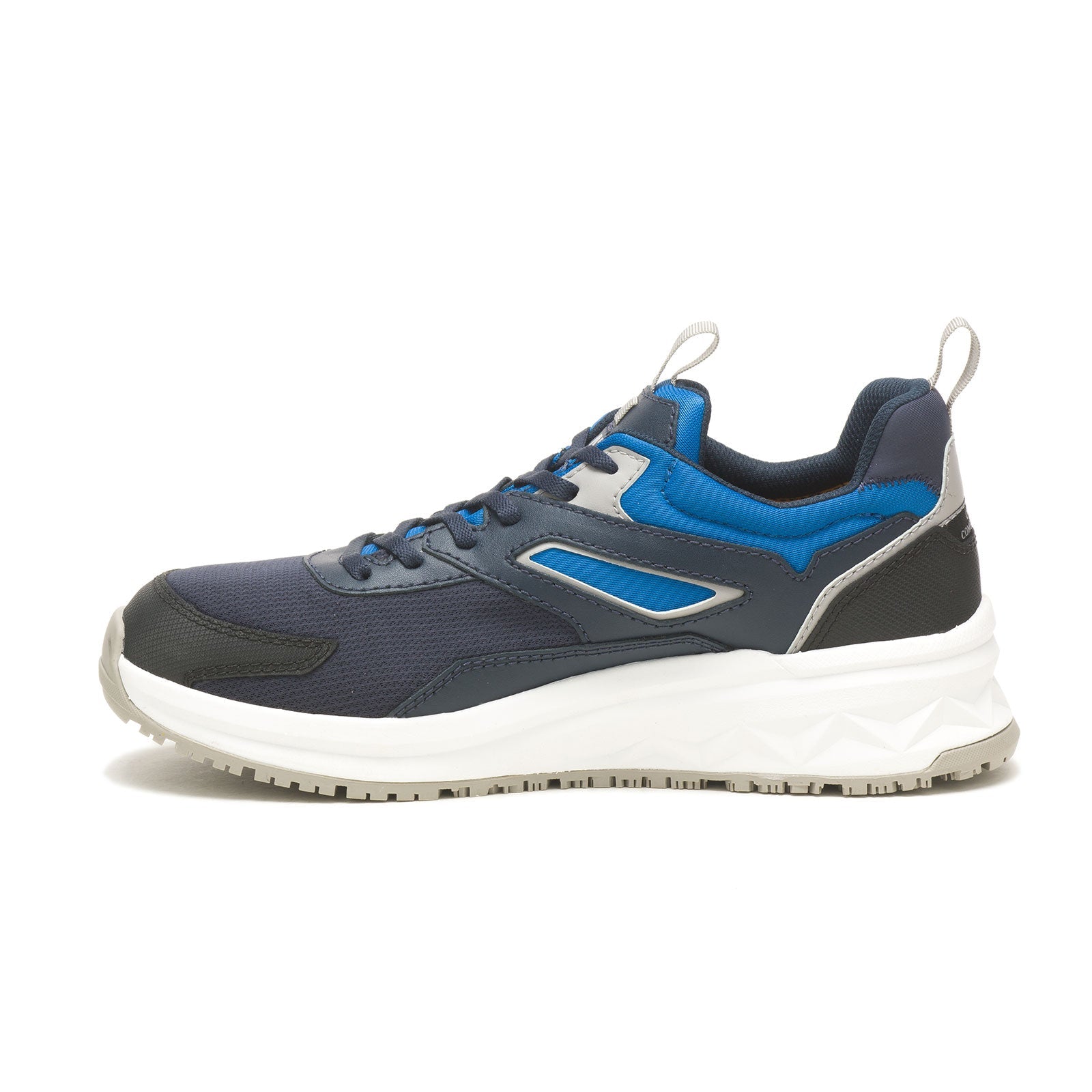 Streamline Runner Composite Toe Work Shoes for Men - Navy Blue Safety Shoes - Lightweight & Comfortable for Construction, Warehouse & Industrial Work