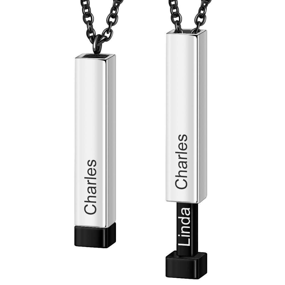 Black Silver with Tube Bar
