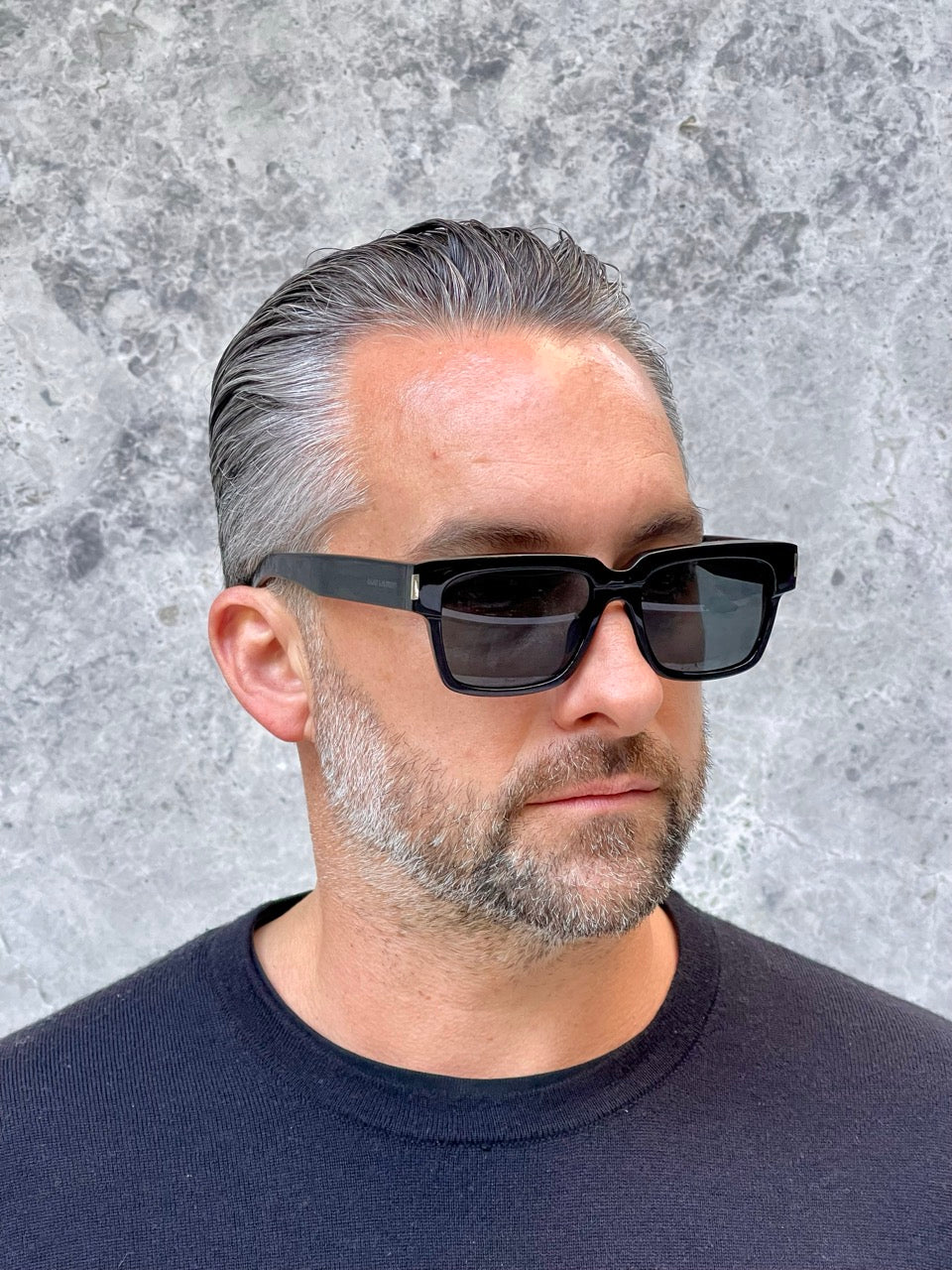 Saint Laurent SL 732F 001 Vadim Black Sunglasses - Luxury Designer Shades for Men & Women | Perfect for Fashion, Travel & Outdoor Activities