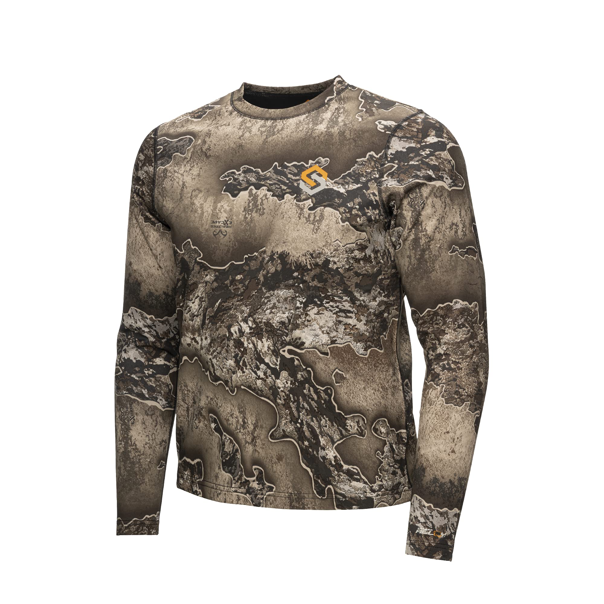 ScentLok ClimaFleece BaseSlayers Midweight Thermal Base Layer Shirt for Hunting - Men's & Women's Cold Weather Underwear for Outdoor Activities, Camping, and Winter Sports