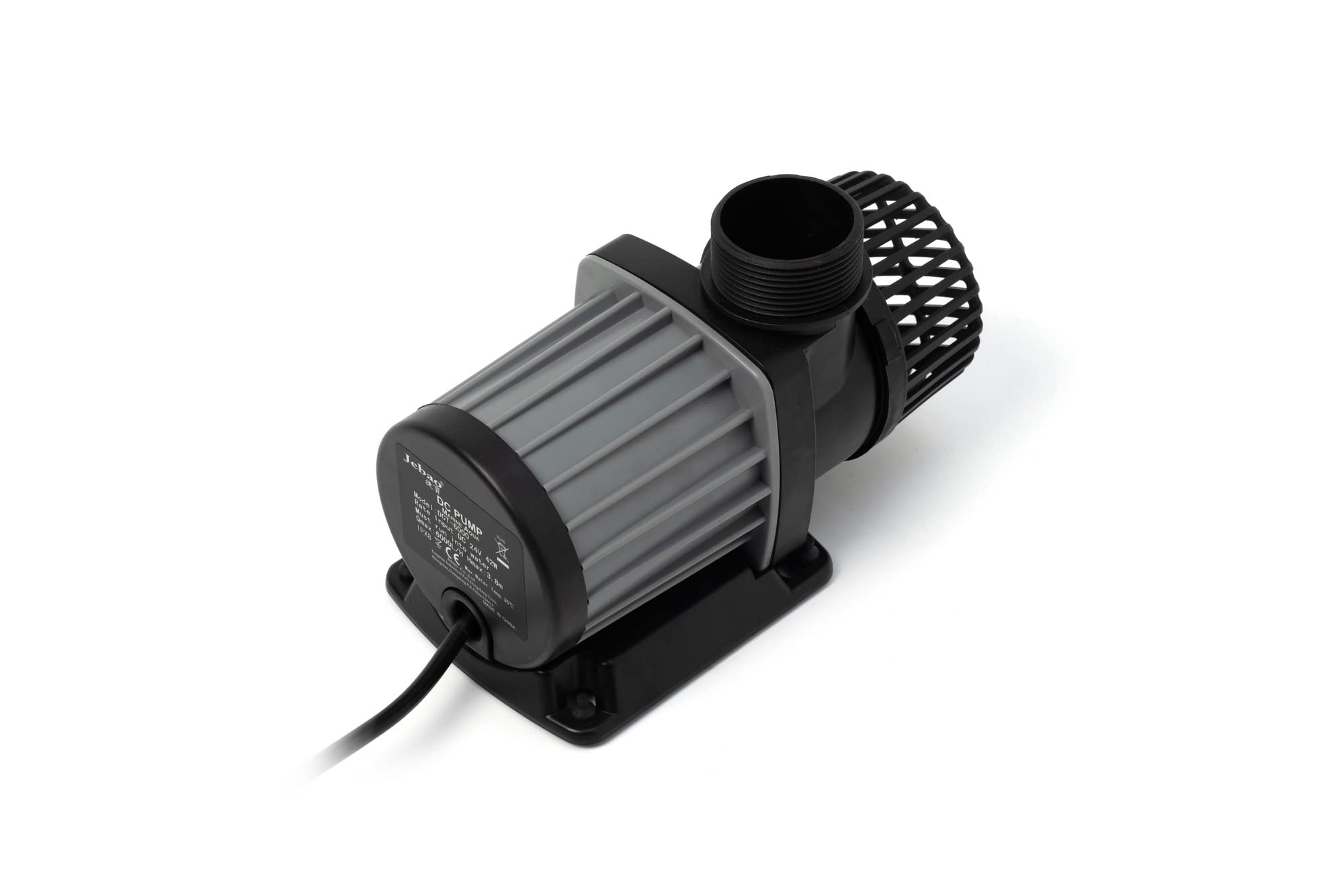 Jecod/Jebao DCT-6000 Marine Controllable Water Pump 6000L/H for Aquarium, Fish Tank, Pond - Adjustable Flow Submersible Pump (Grey) - Perfect for Saltwater & Freshwater Systems, Water Circulation & Filtration