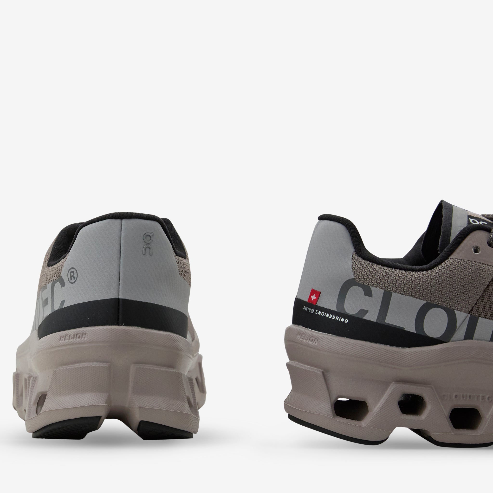 Cloudmonster Cinder | Fog Running Shoes - Lightweight Cushioned Sneakers for Men & Women - Perfect for Jogging, Gym Workouts & Outdoor Activities