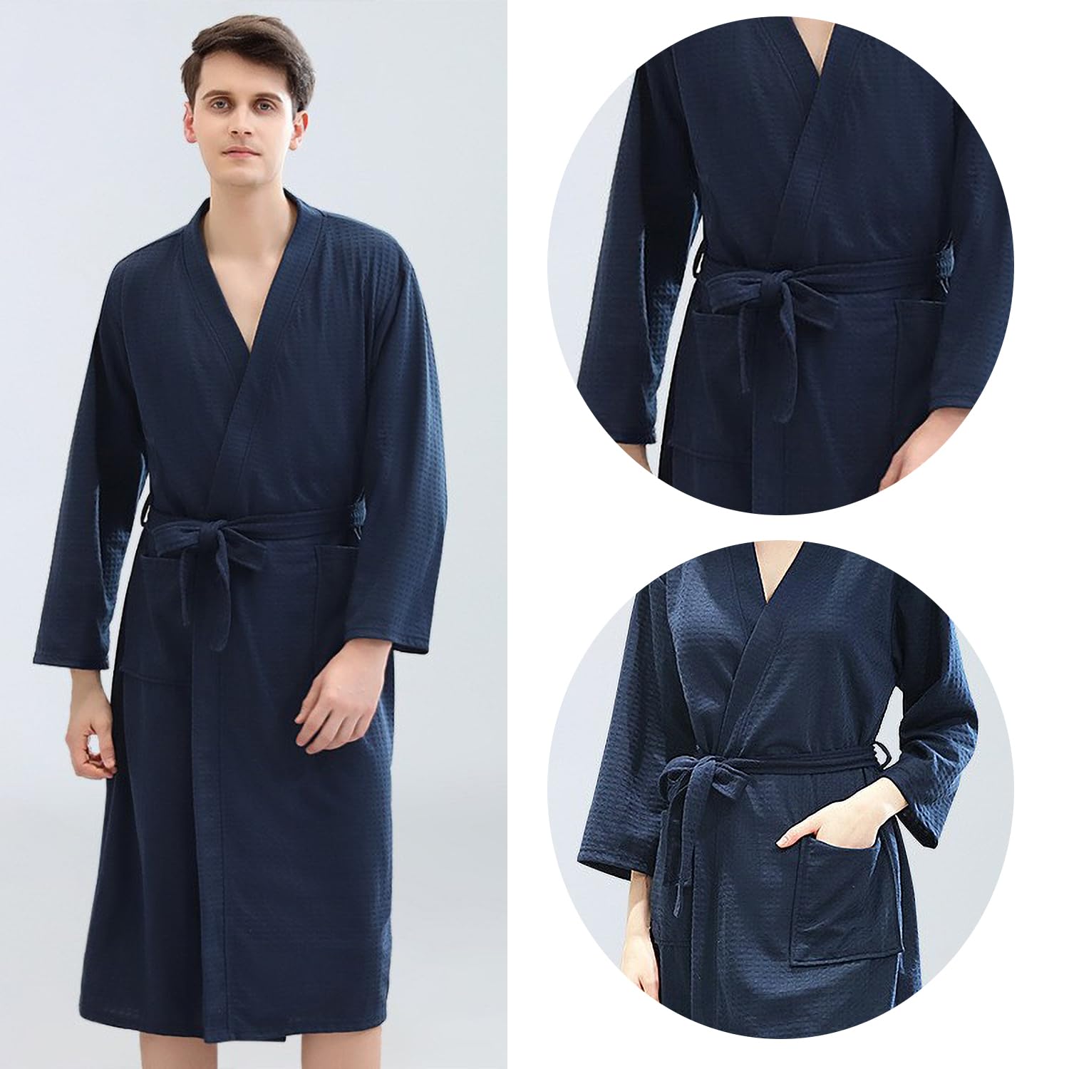 Premium Waffle Weave Robe Belt Replacement - Soft & Durable 67