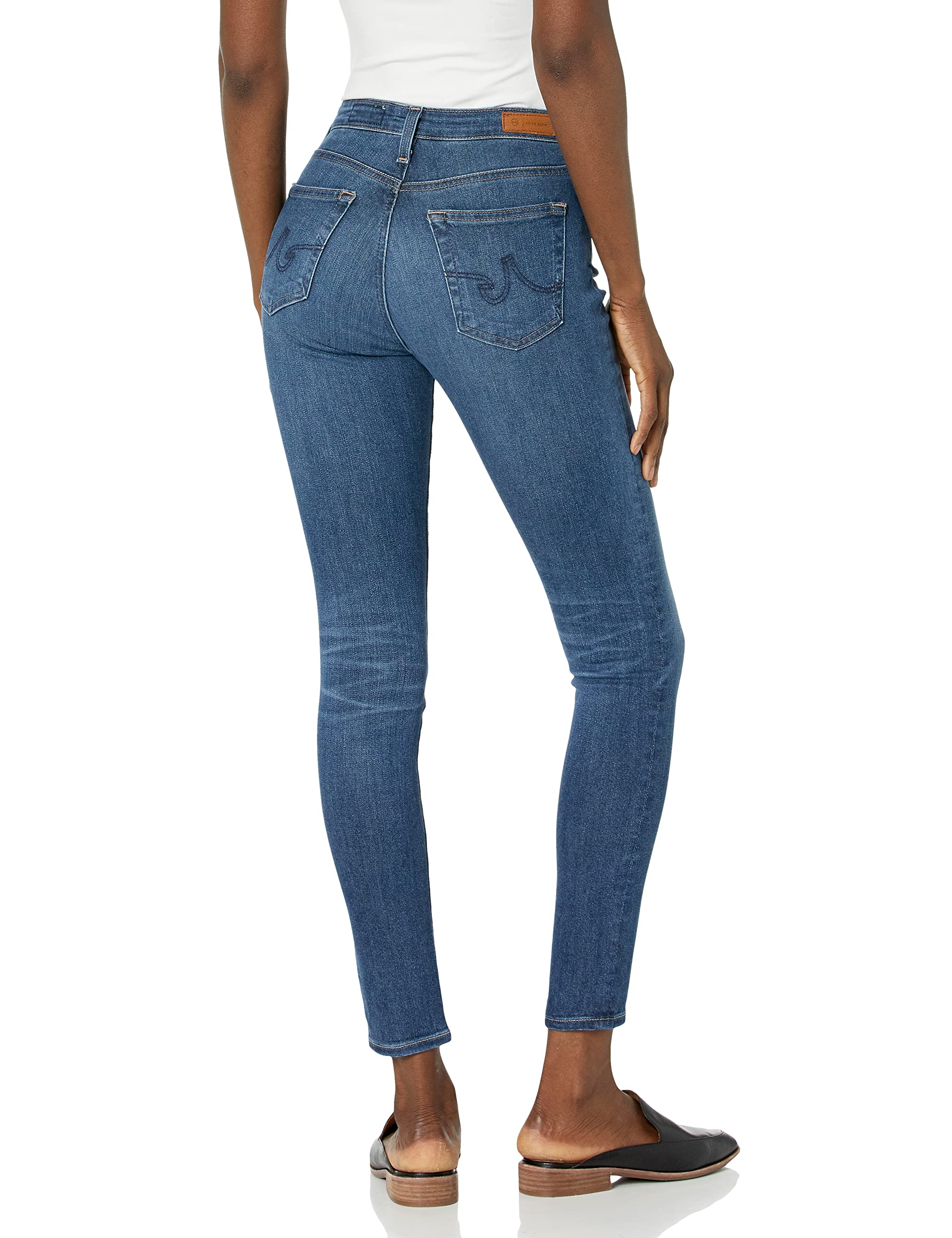 Women's High Waist Super Skinny Ankle Jeans - Stretch Denim Leggings for Yoga, Workout & Casual Wear